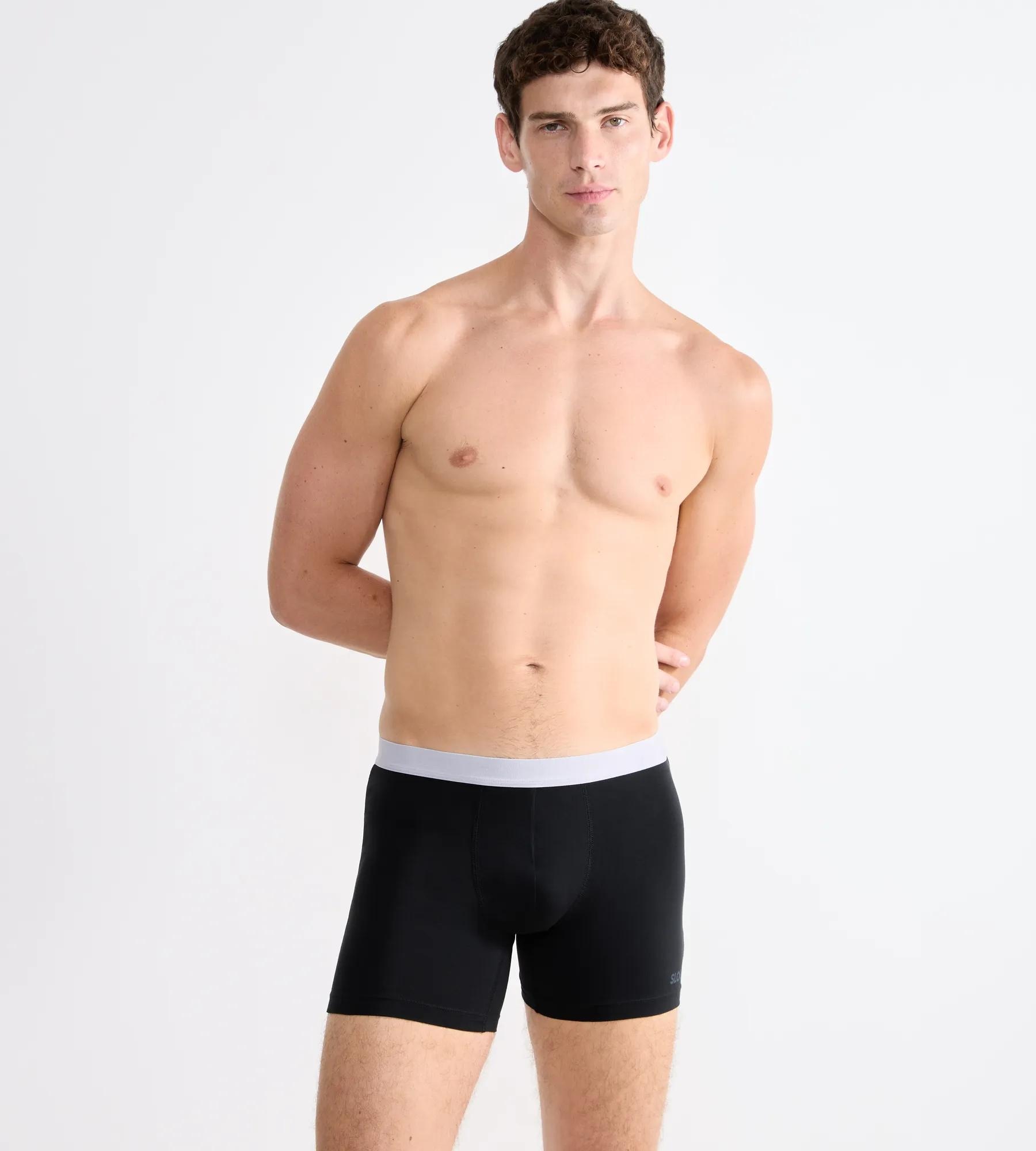 sloggi Boxer »Men GO ABC 2.0« jambe plus longue, mélange coton, doux, taille élastique