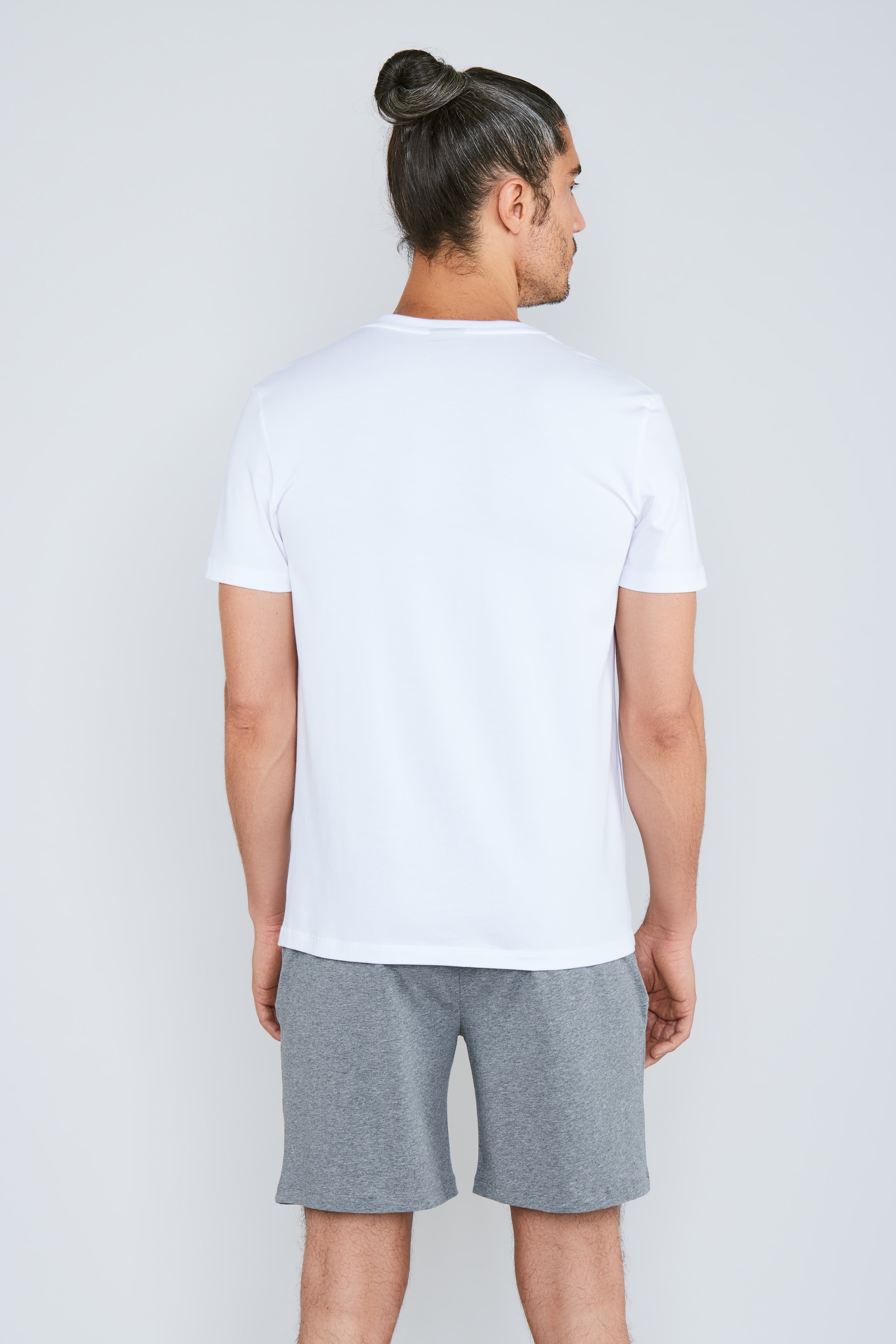 JOOP! T-shirt »Comfort« col rond, logo écrit, manches courtes