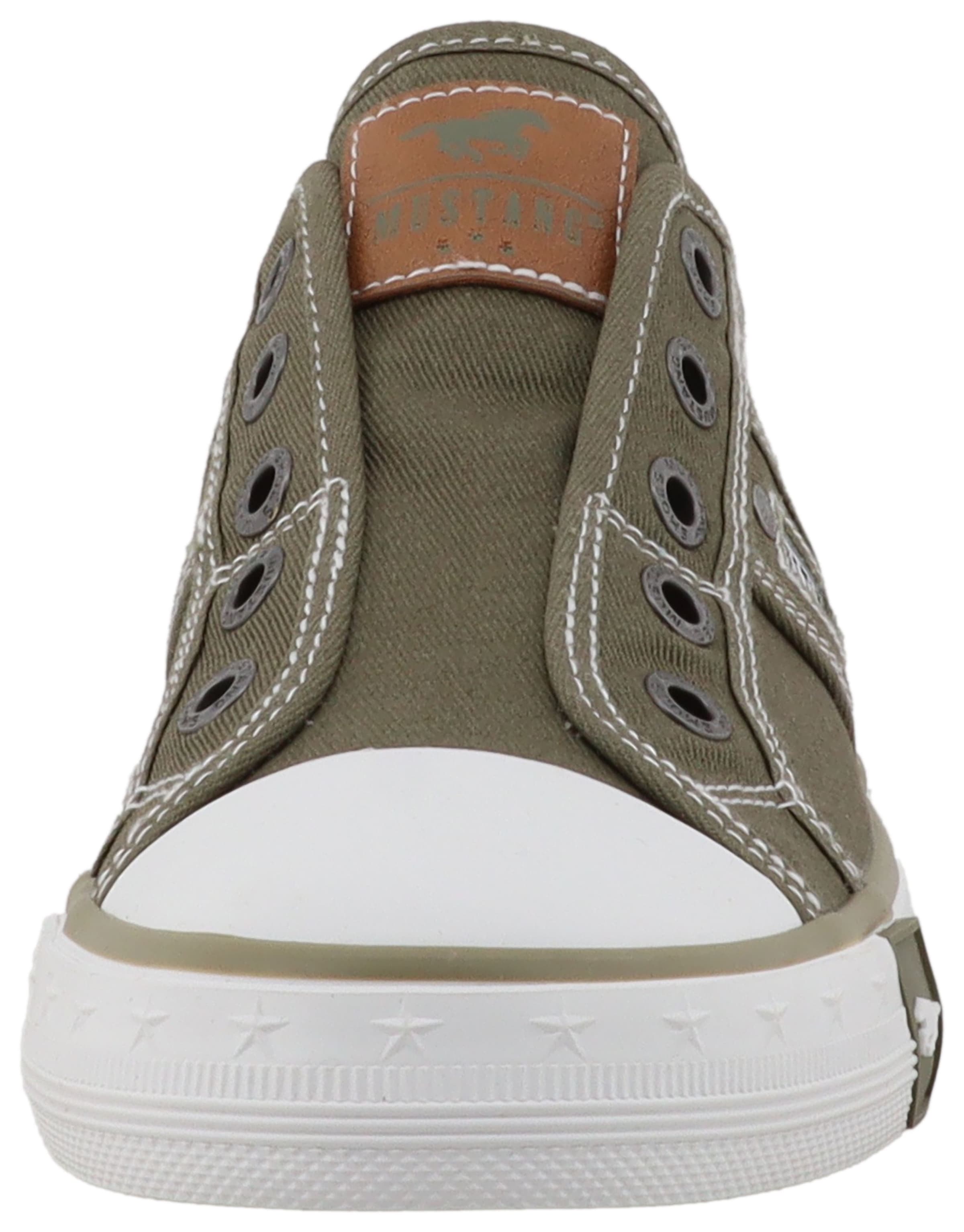 Mustang Shoes Baskets slip-on »Gaspare«  Chaussure de loisirs, mocassin, chaussure basse avec coutures contrastées