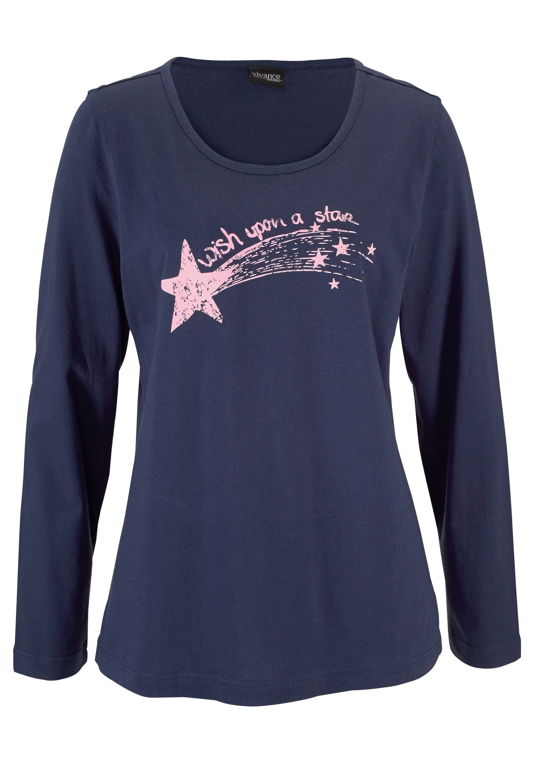 Vivance Dreams Pyjama 2 Stück, 4 Stk. tlg., mit Sternenprint