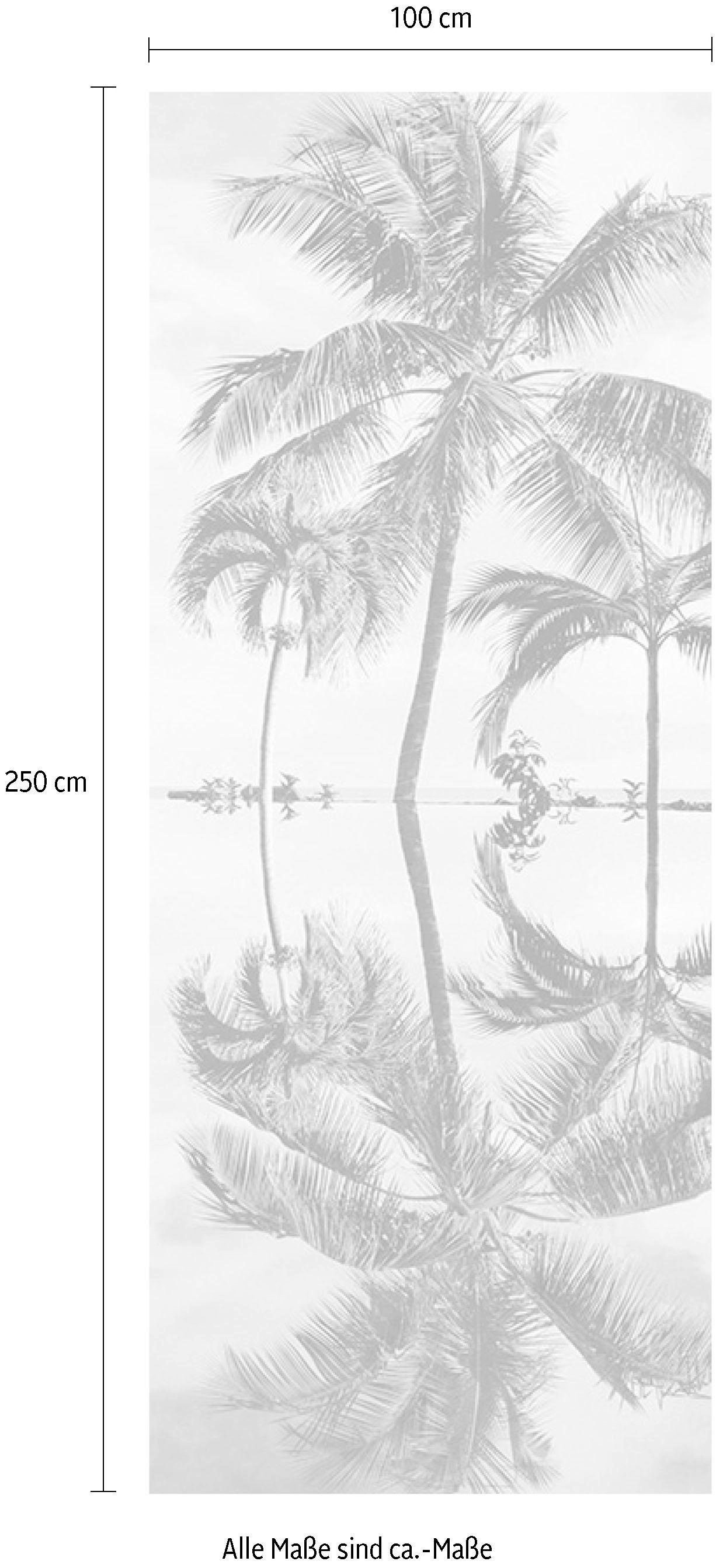 Komar Vliestapete »Digitaldruck Vlies -  Key West Panel - Grösse 100 x 250 cm« bedruckt glatt Wohnzimmer, Schlafzimmer