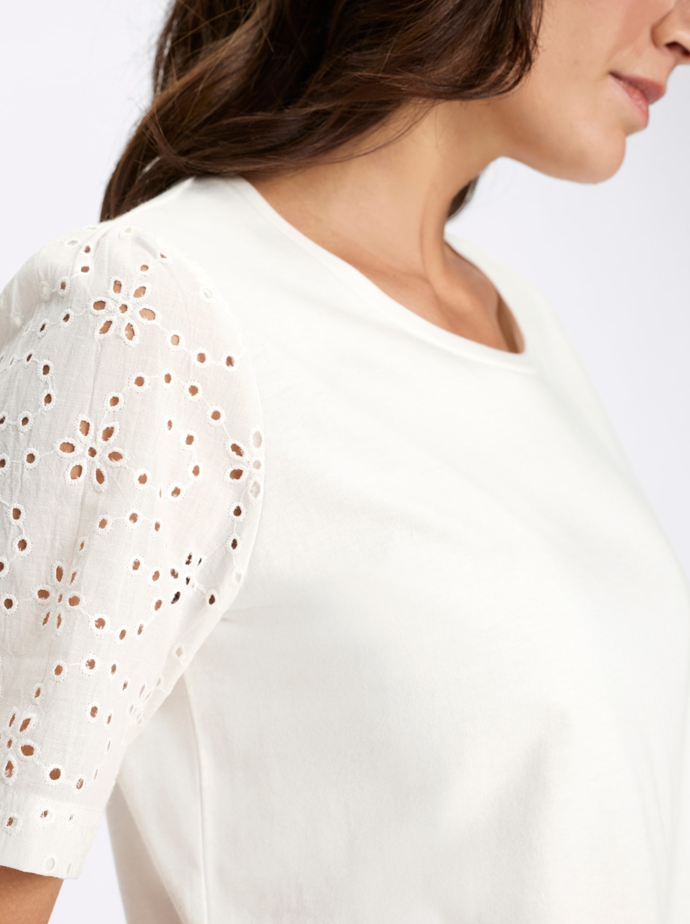 Inspirationen Rundhalsshirt »Kurzarm-Shirt« 1 tlg.