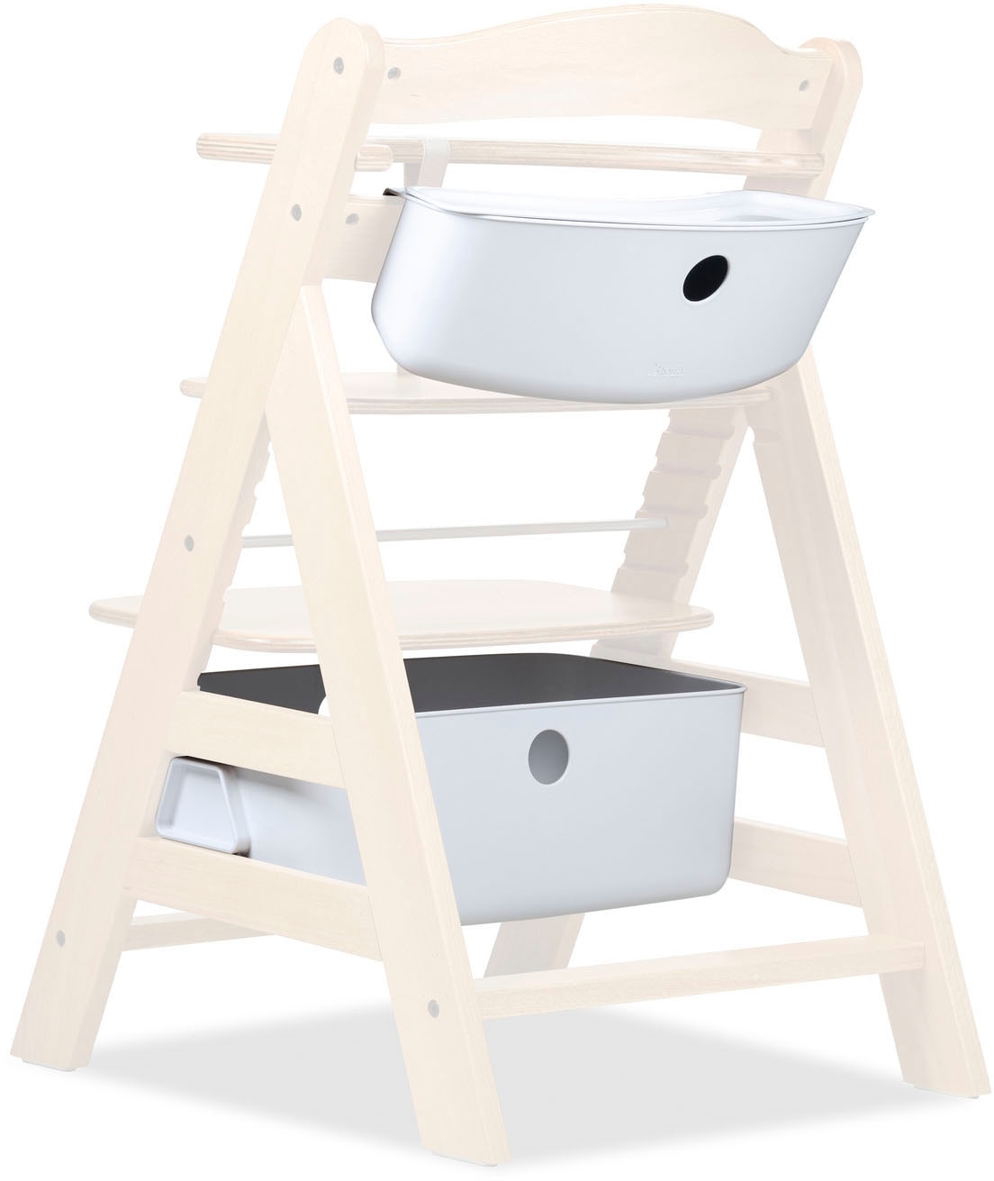 Hauck Aufbewahrungsbox »Alpha Box Set, white« für Hochstühle