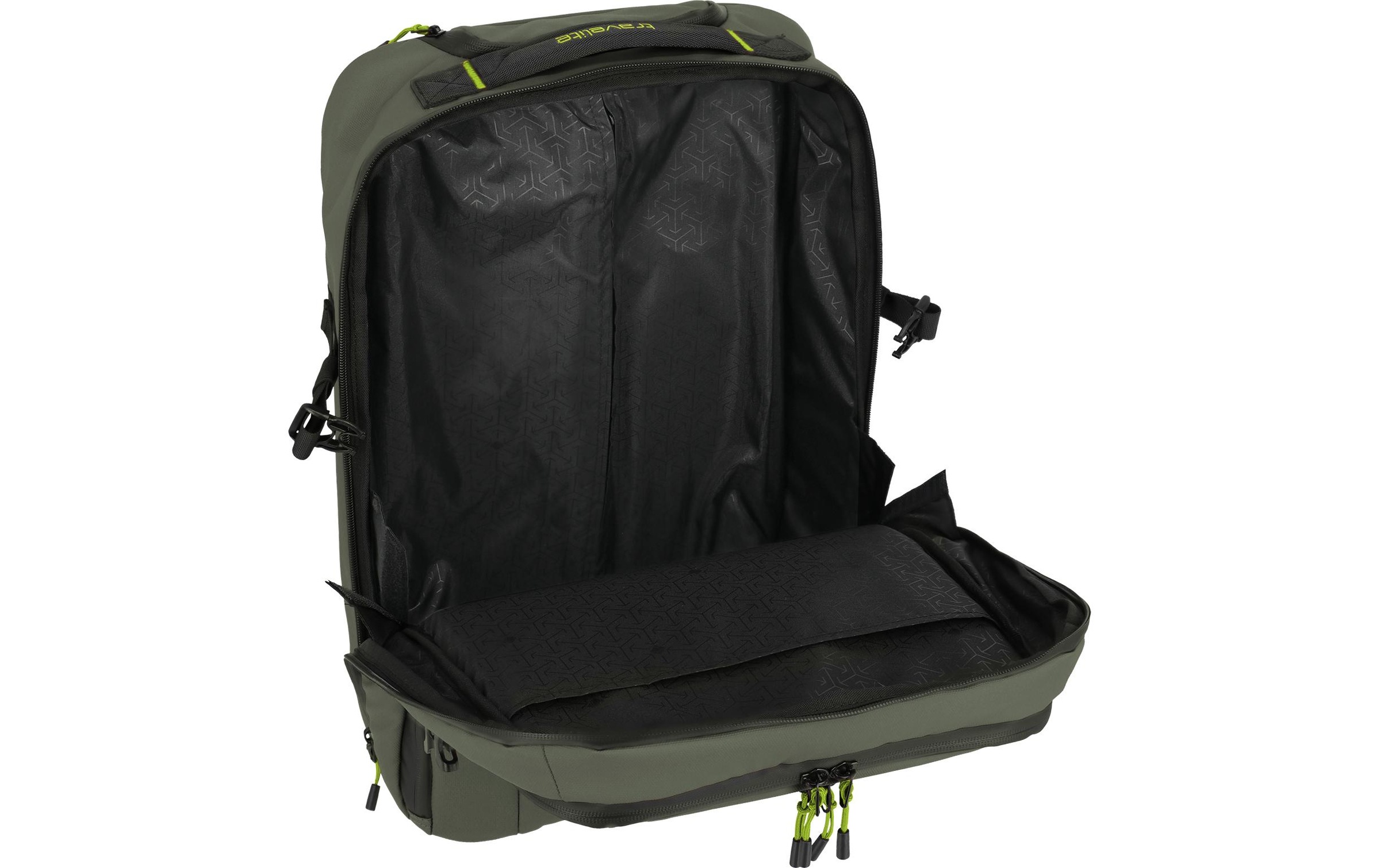 travelite Trolley »BRIIZE Backpack L 27 l« 27 litre 2 Rollen