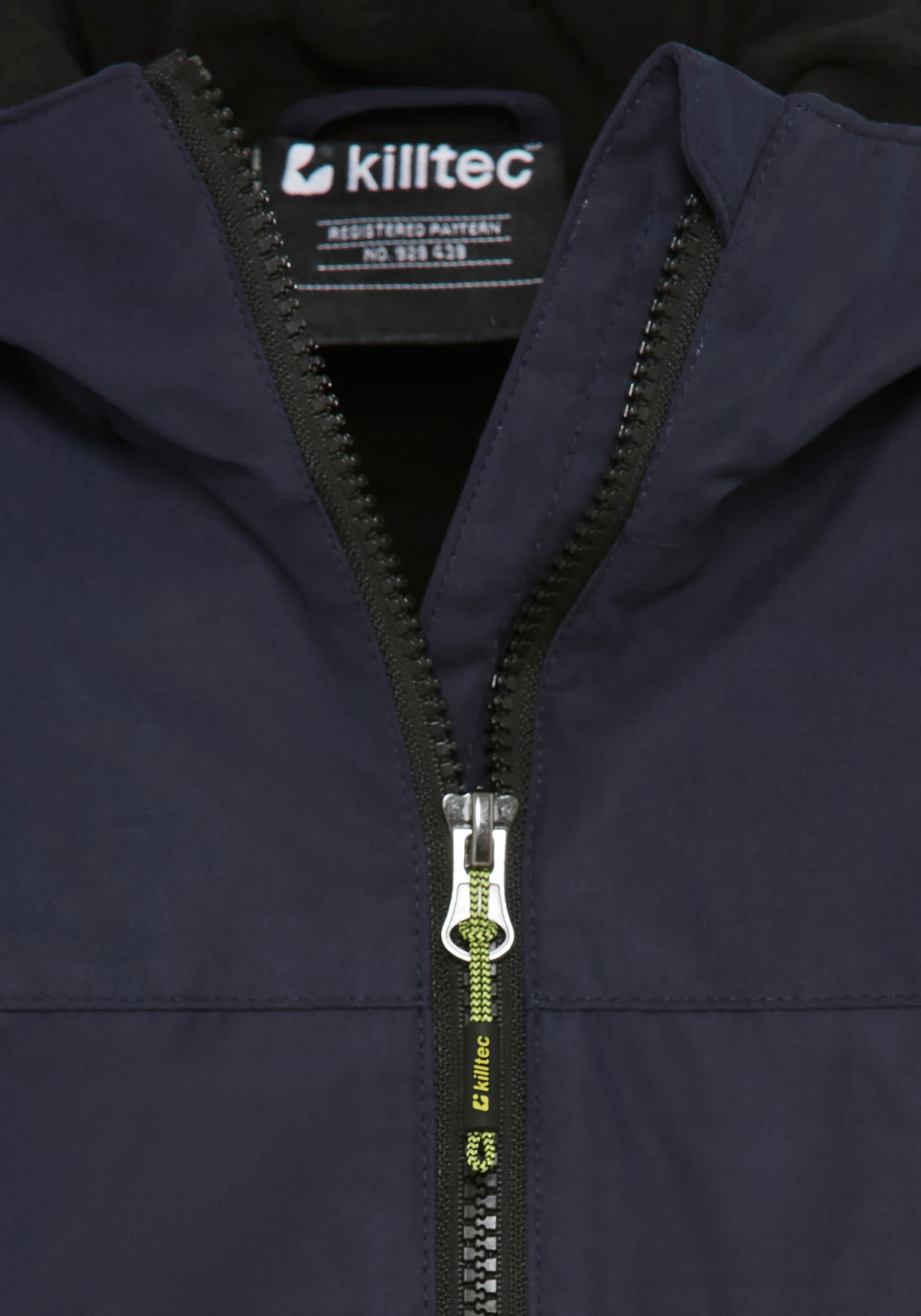 Killtec Veste de pluie »KOS 153 BYS JCKT OT« 1 cuis tlg. wasserabweisend, winddicht, mit wärmendem Futter