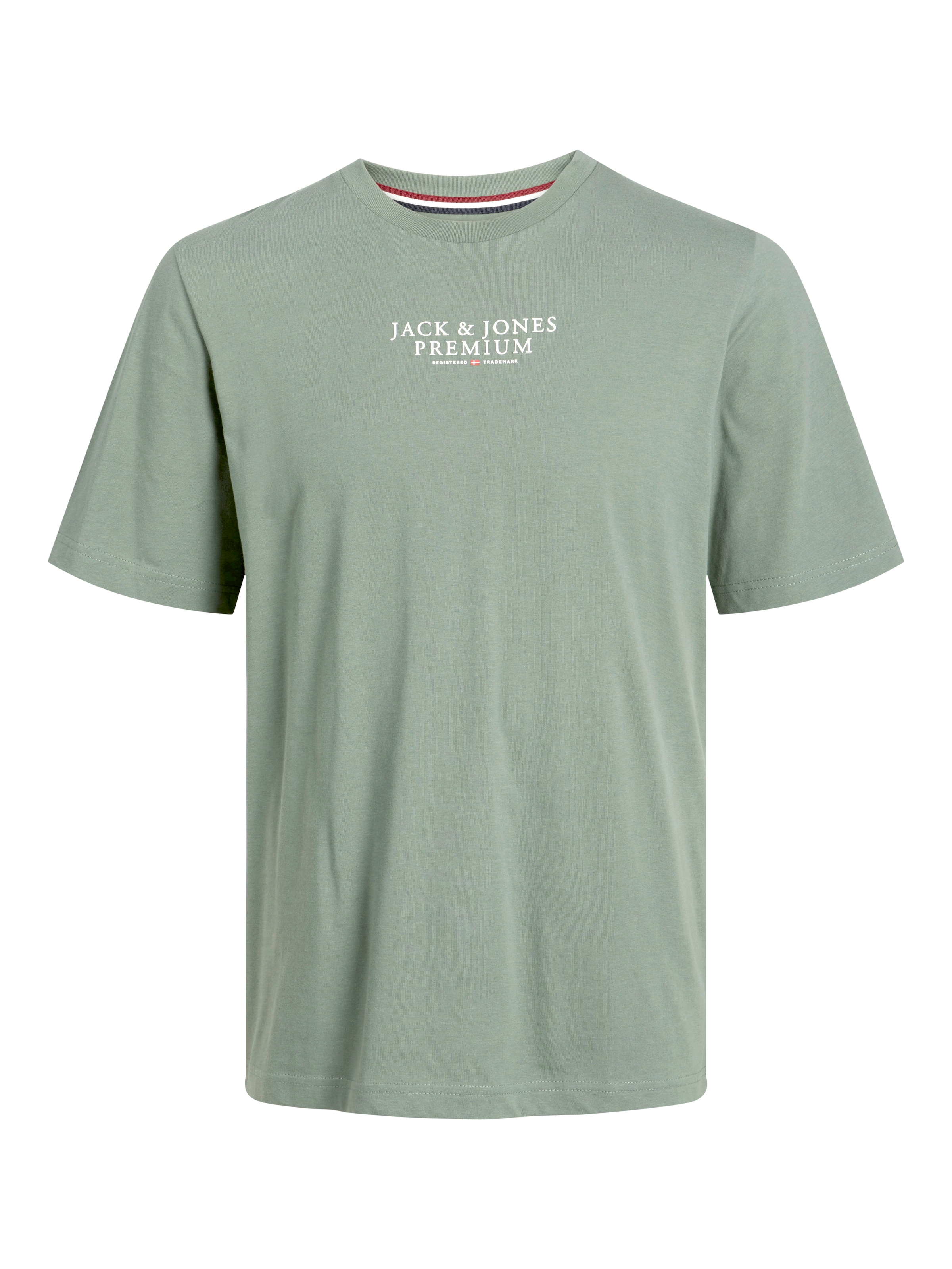 Jack & Jones Shirt à col rond »JPRBLUARCHIE TEE CREW NECK« mit Logo Print