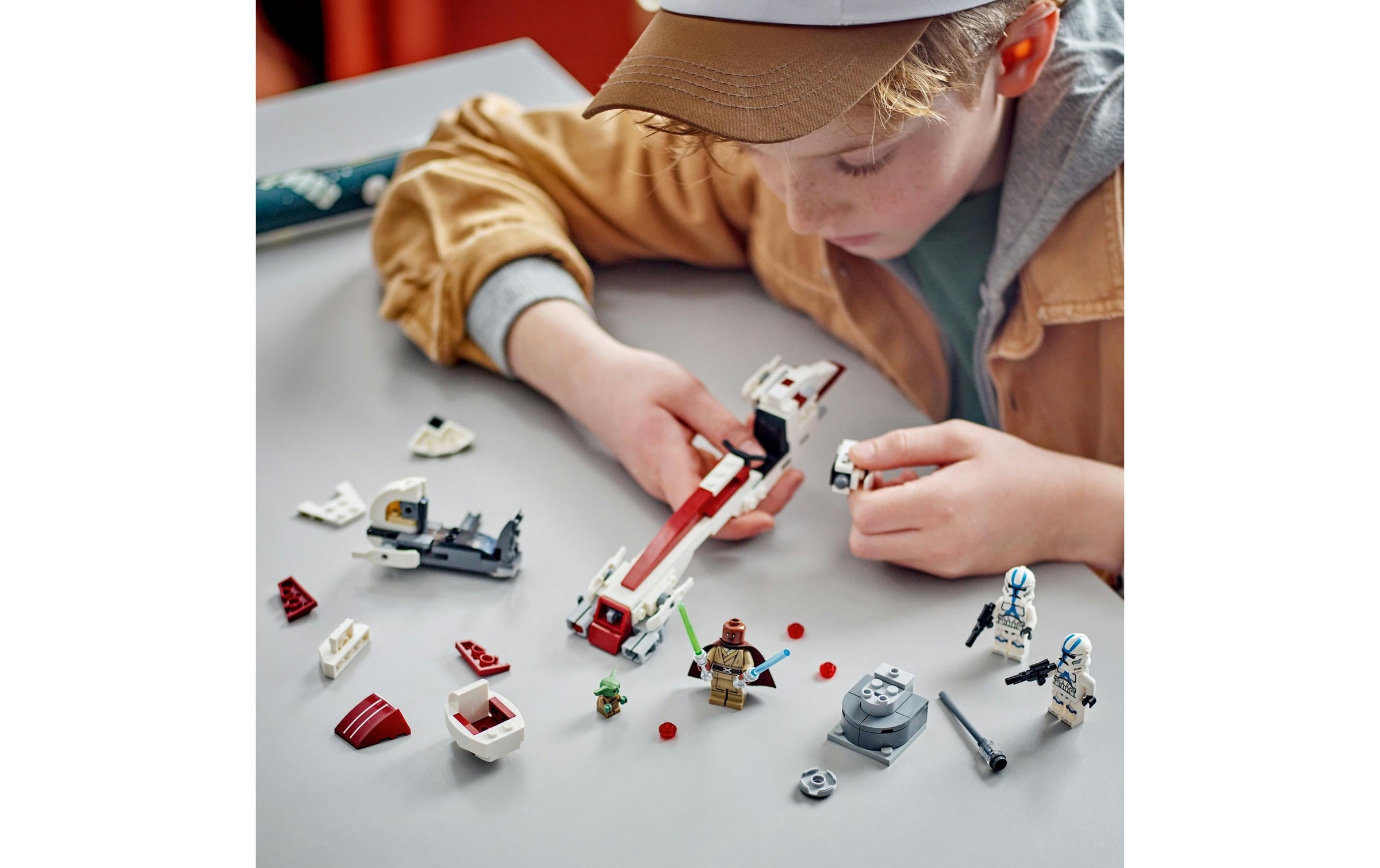 LEGO® Spielbausteine »Star Wars Flucht mit dem BARC Speeder 75378«