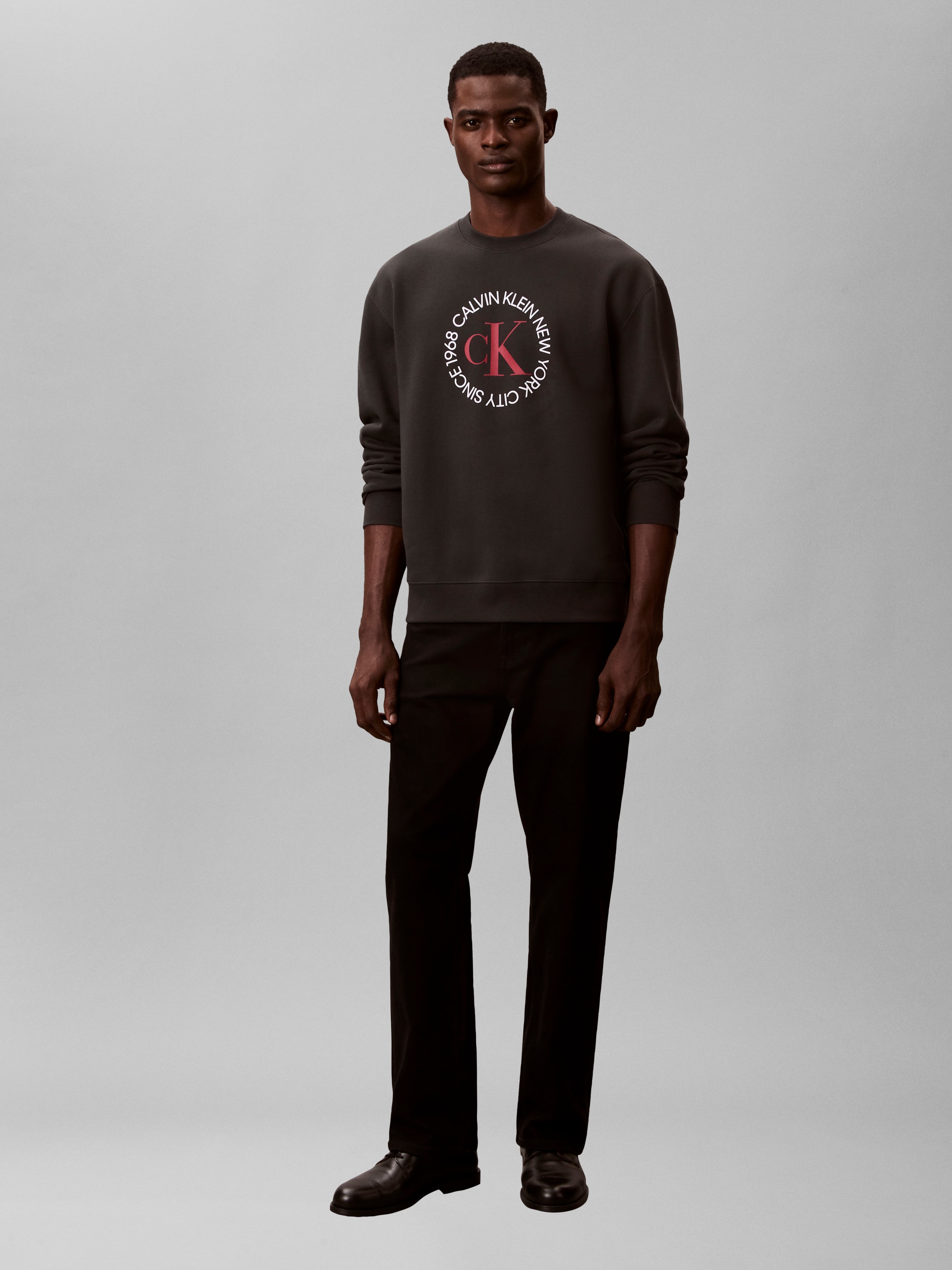 Calvin Klein Jeans Sweatshirt , Regular fit mit Rundhalsausschnitt
