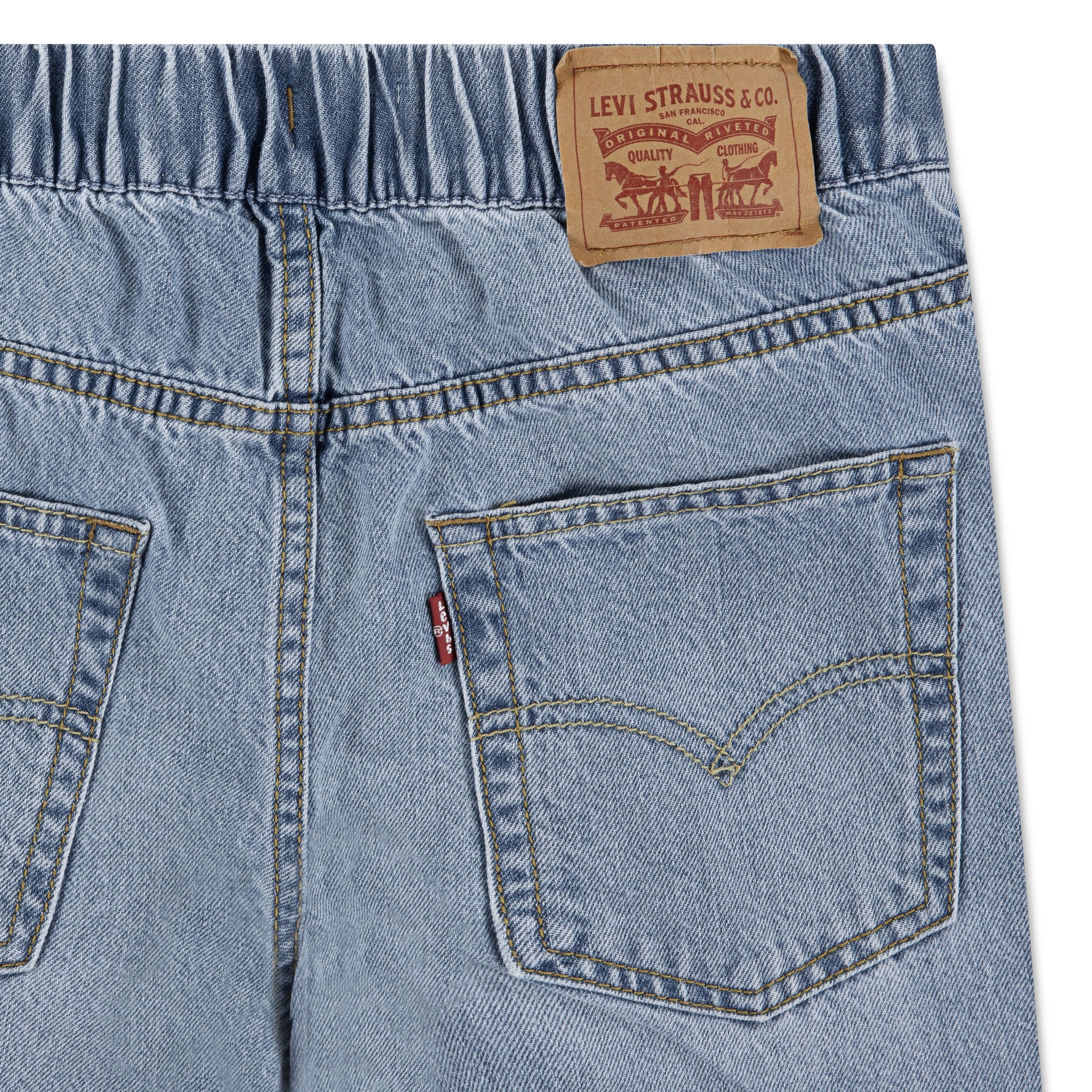 Levi's® Kids Jeans loose fit »LVB PULL ON STAY LOOSE TAPER J« im Five-Pocket Style