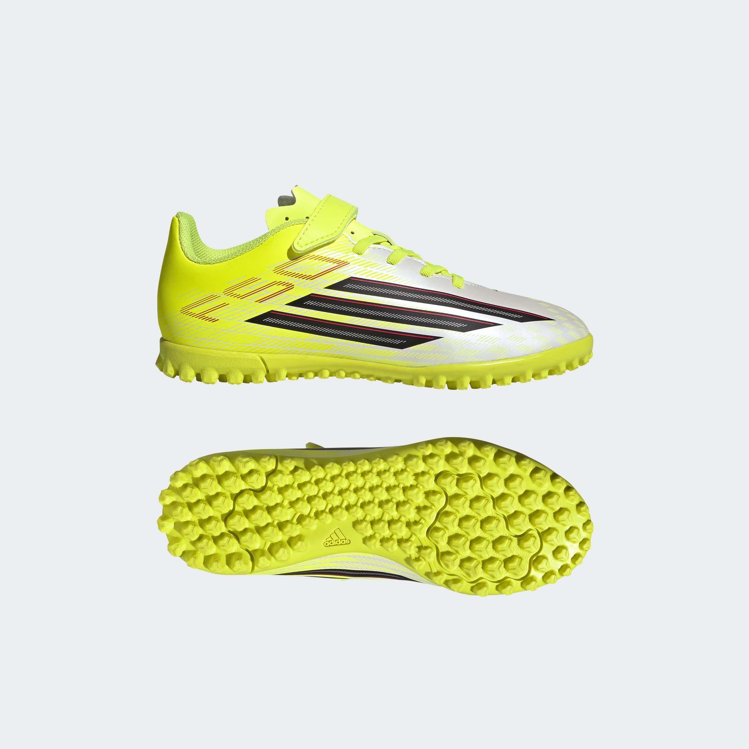 adidas Performance Fussballschuh »F50 CLUB KLETTVERSCHLUSS TURF KIDS«  für Kunstrasen, Hart- und Aschenplätze, für Kinder & Jugendliche