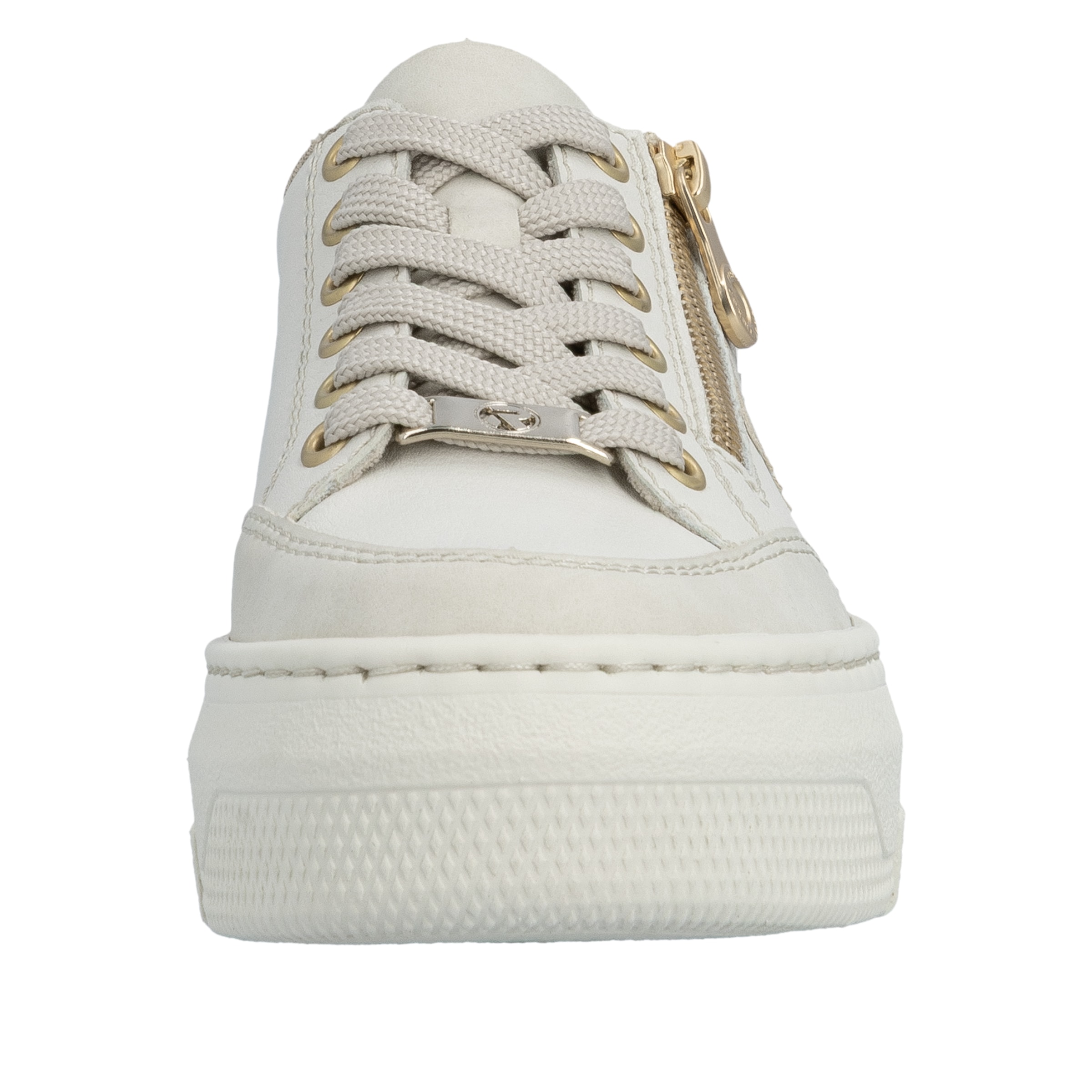 Rieker Baskets à plateforme  chaussure à lacets, chaussure basse, chaussure de loisirs avec fermeture éclair latérale
