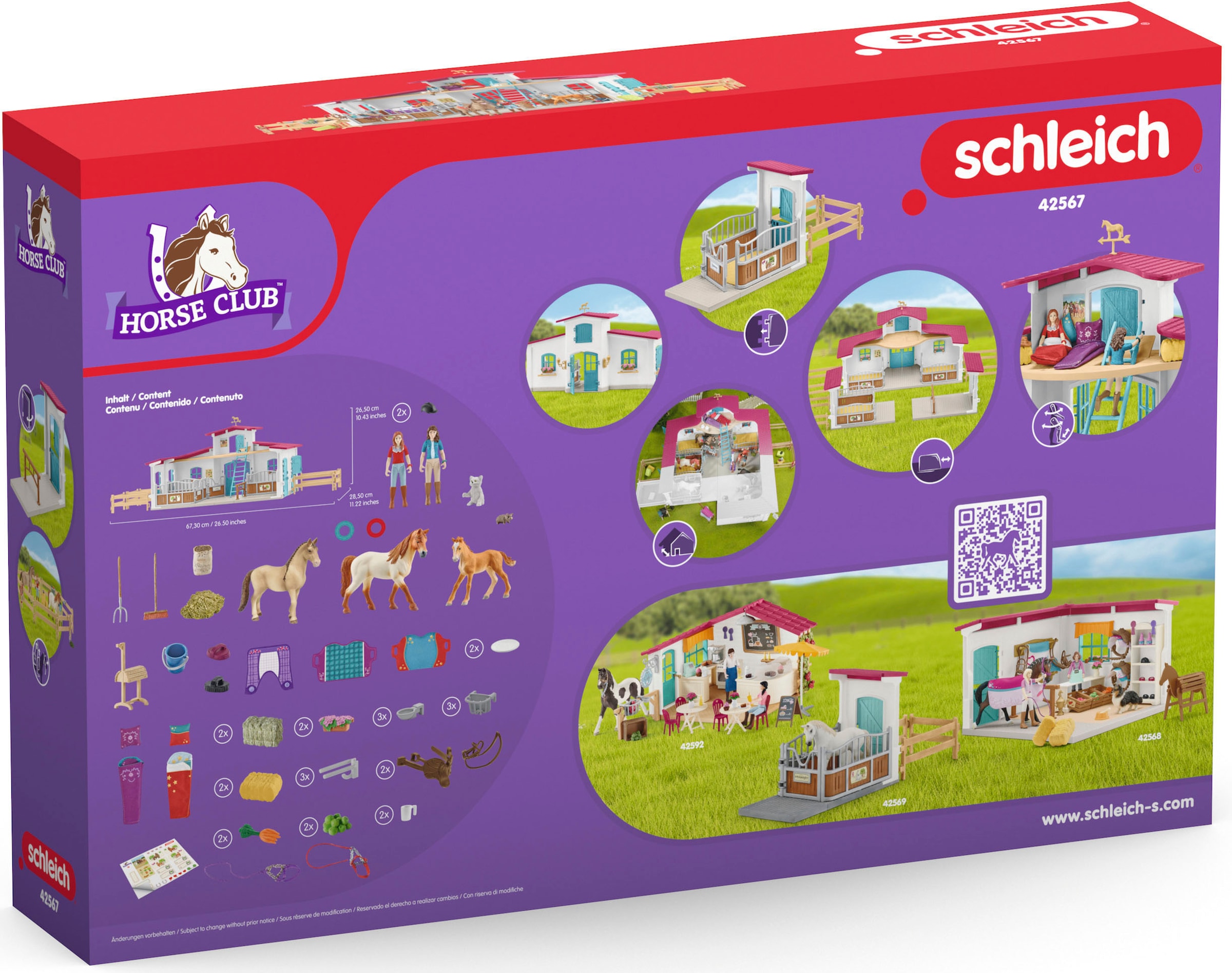 Schleich® Spielwelt »HORSE CLUB, Reiterhof (42567)«