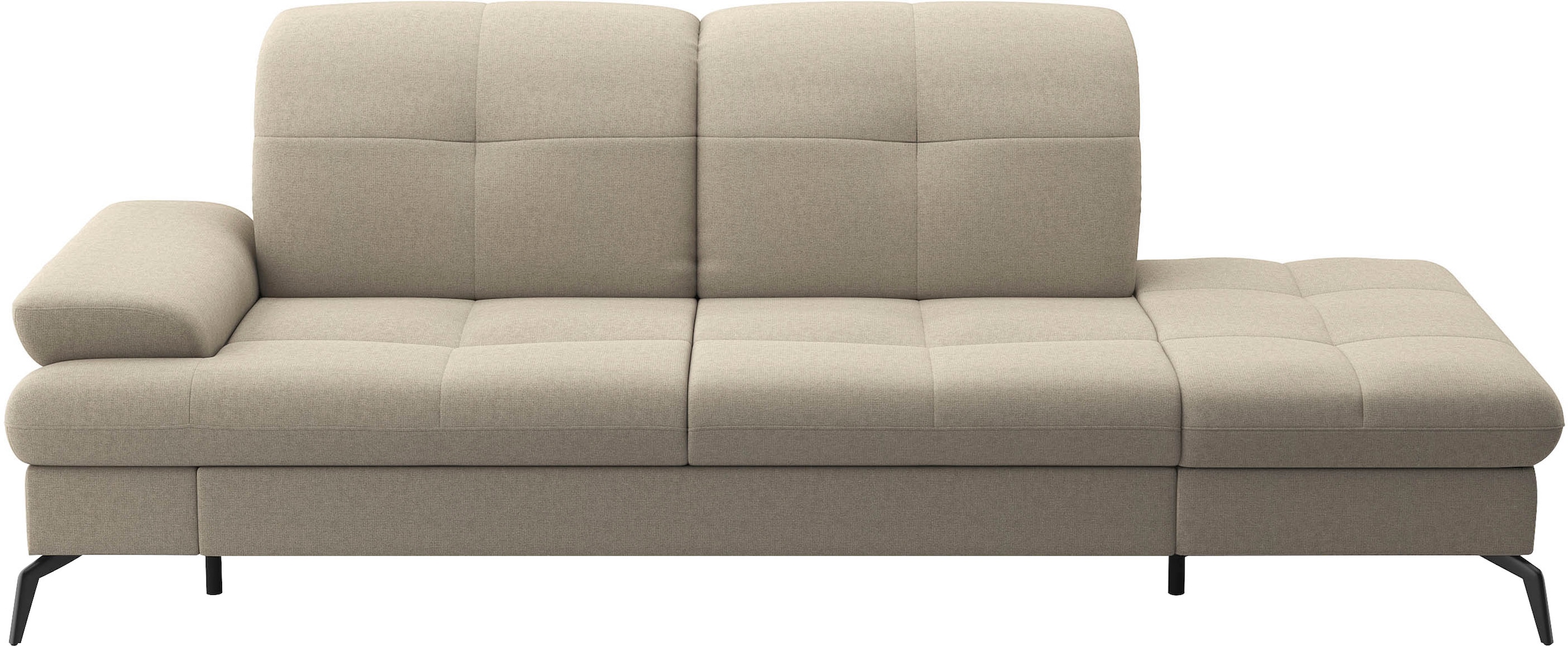 sit&more Récamière »Amica, inkl. Sitztiefenverstellung und Armteilverstellung« wahlweise mit Kopfteilverstellung und Stauraum