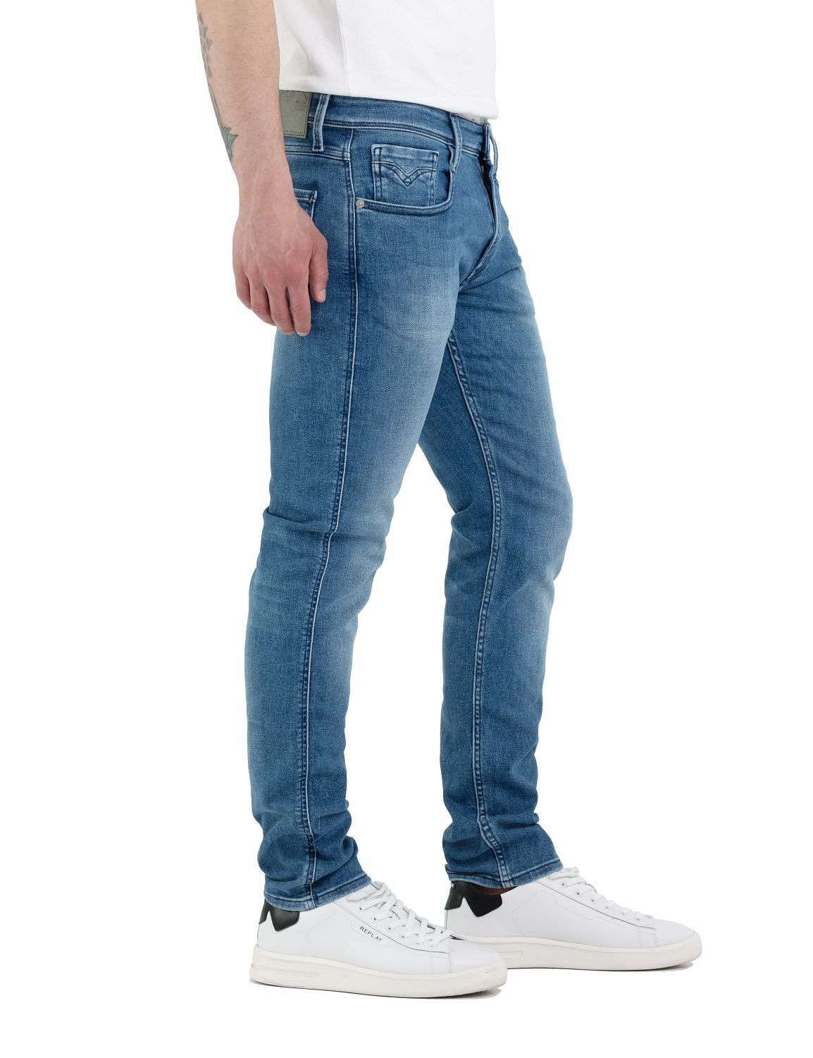 Replay Jeans slim »Anbass Superstretch« elastisch