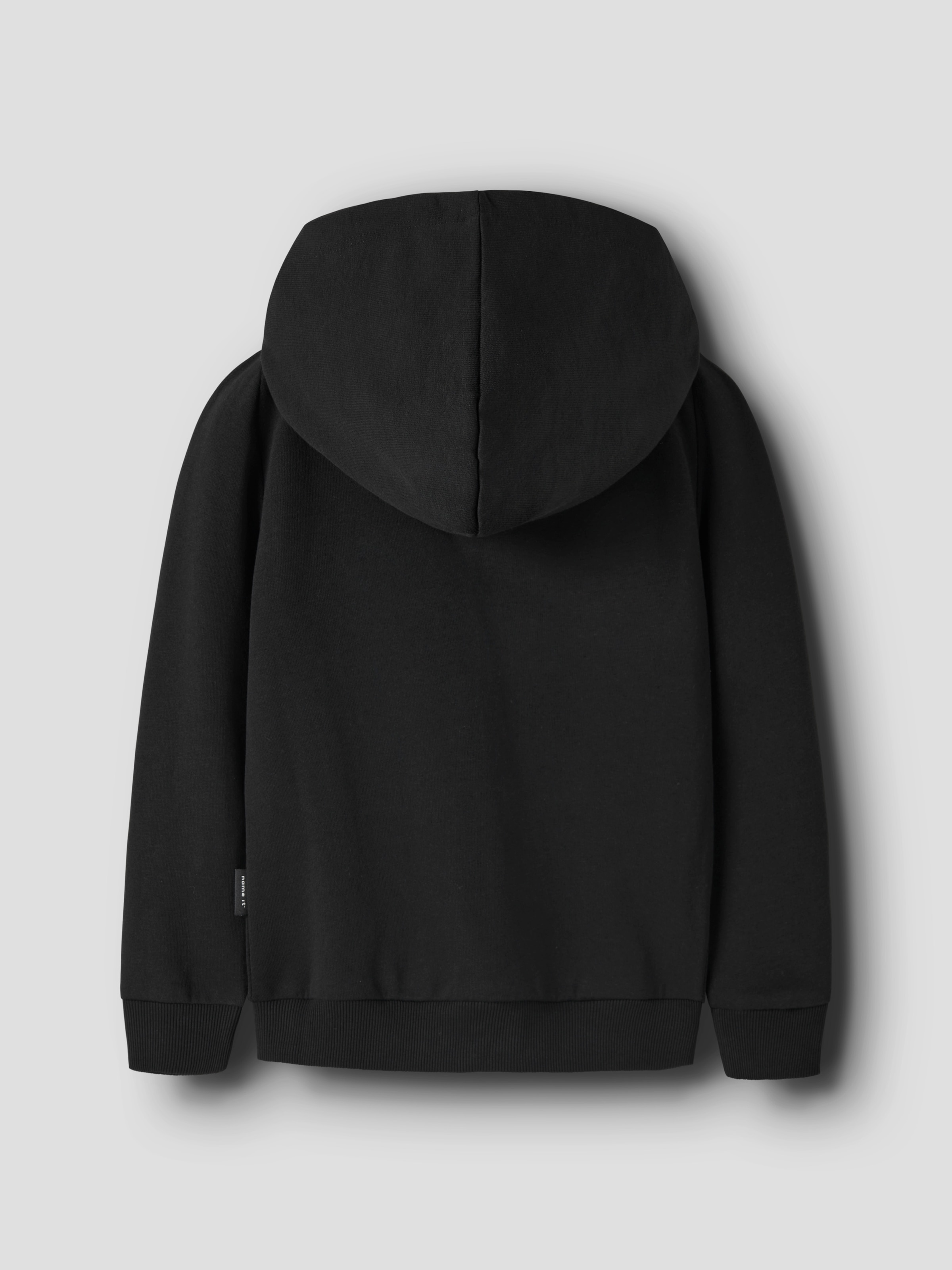 Name It Sweat à capuche »NKMNESWEAT – Sweatjacke mit Kängurutasche« uni, décontracté, coupe régulière, sweat, col rond