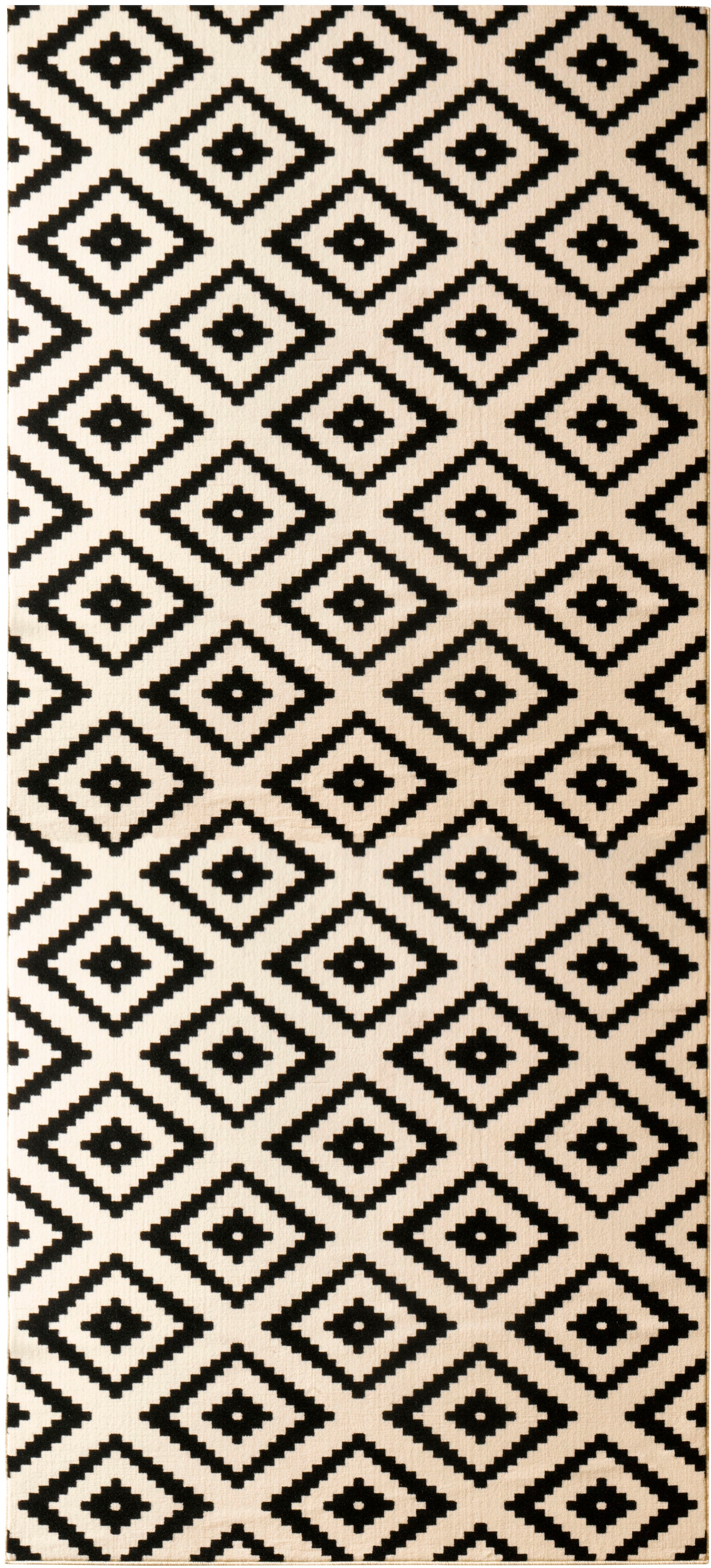 HANSE Home Tapis »Raute« Rectangulaire 9 mm Höhe Läufer, Kurzflor, Skandi, Raute, Wohnzimmer, Schlafzimmer, Flur