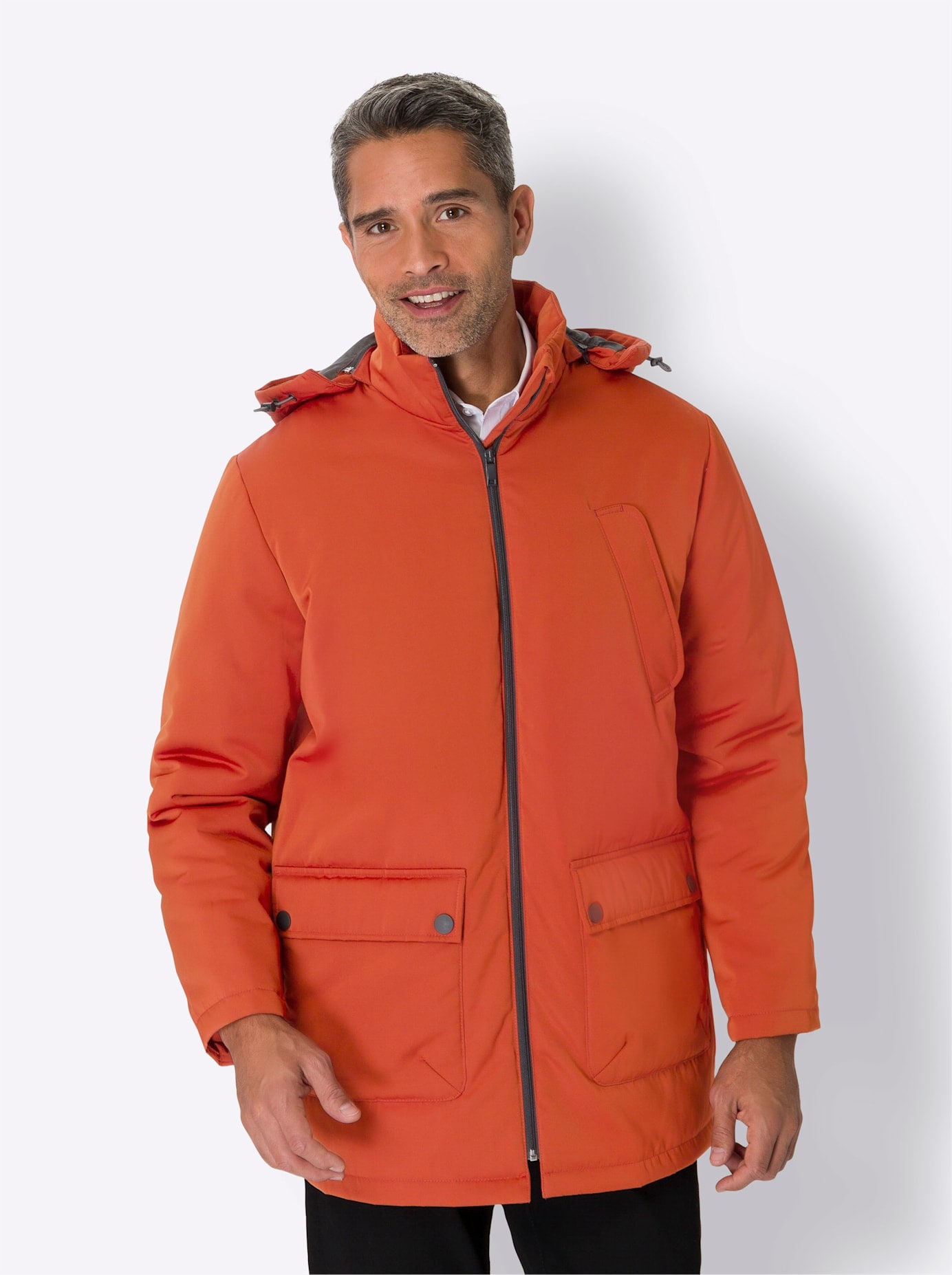 Classic Outdoorjacke mit Kapuze