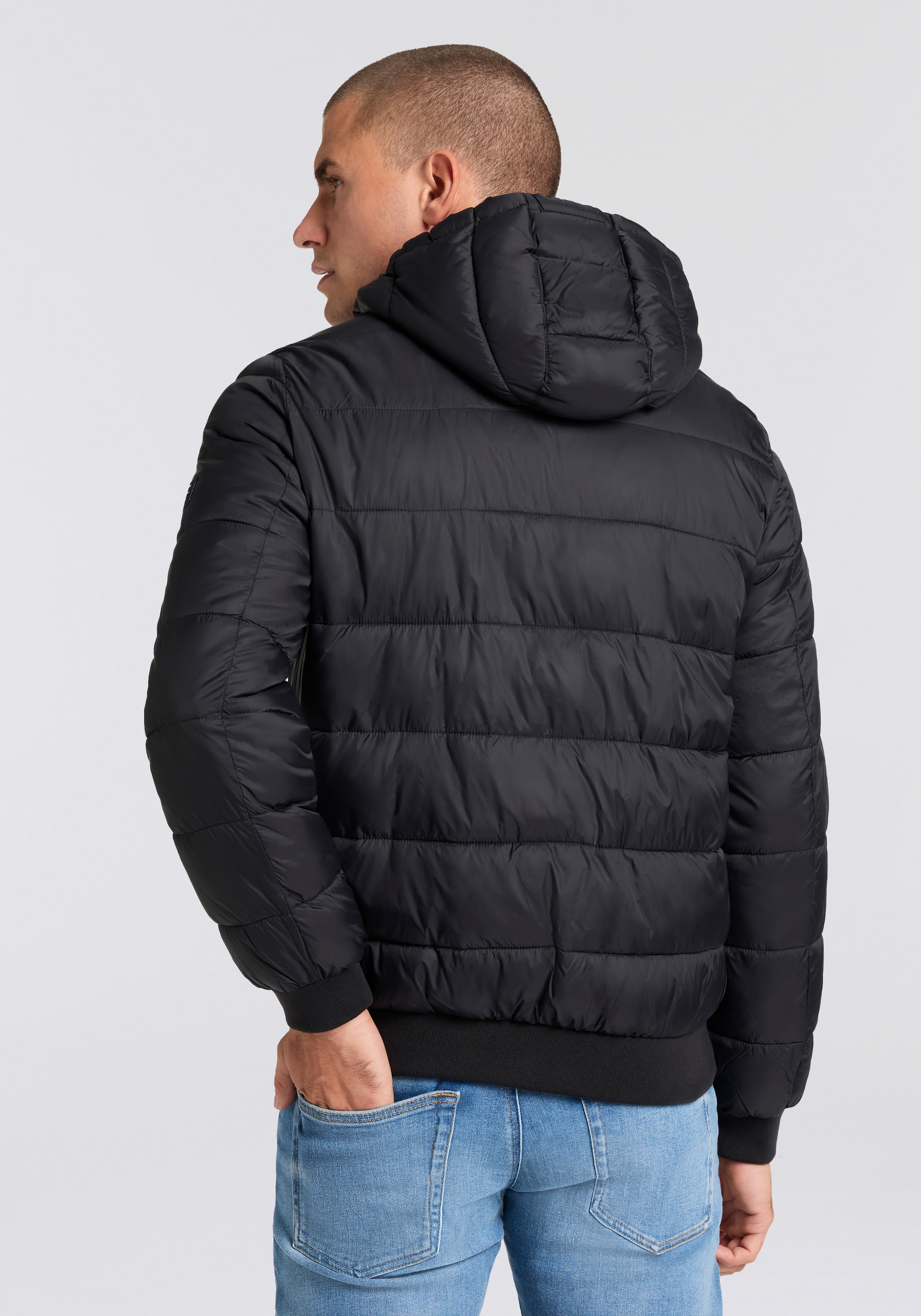Pepe Jeans Veste matelassée »PUFFER HOOD« mit Kapuze Regular Fit mit Kapuze