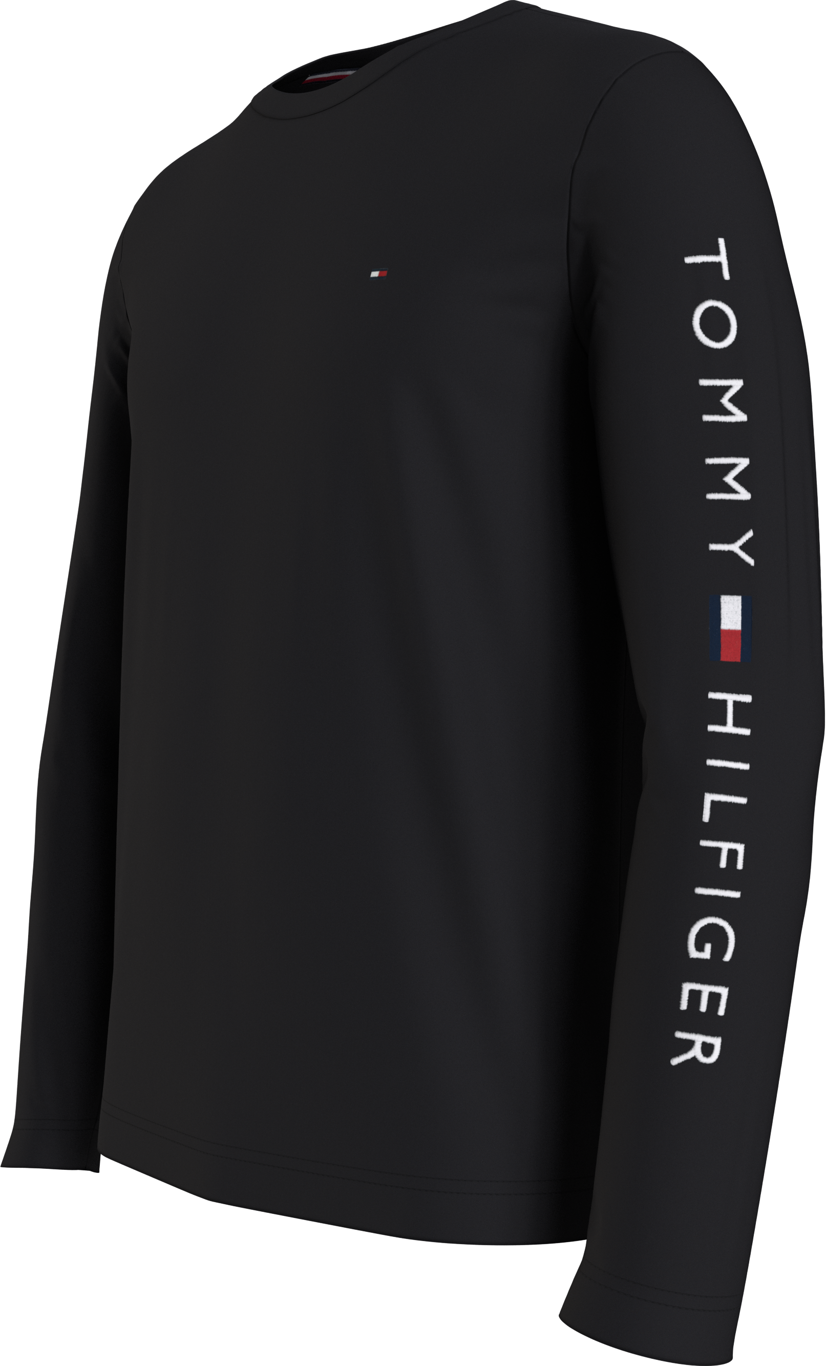 Tommy Hilfiger T-shirt à manches longues »TOMMY LOGO LONG SLEEVE TEE« mit Logodruck