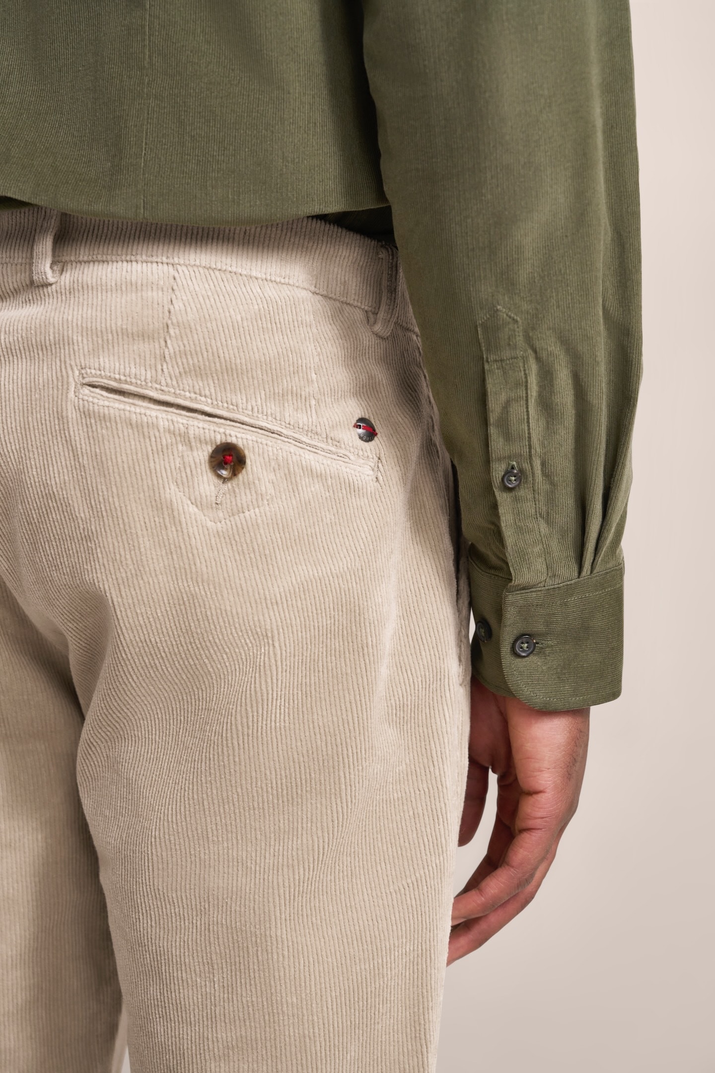 bugatti Cordhose  aus elastischer Baumwolle