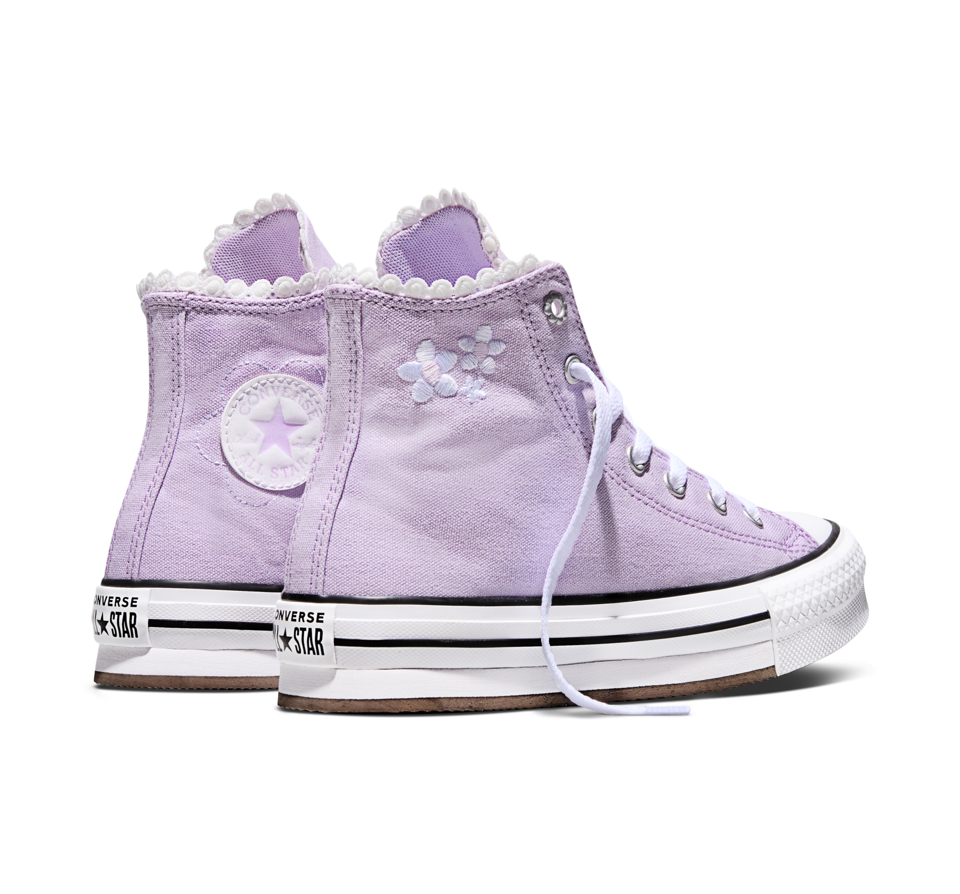 Converse Sneakers »CHUCK TAYLOR ALL STAR EVA LIFT PLATFORM BUBBLE FLOWERS«  pour adolescents, semelle élastique, confortable