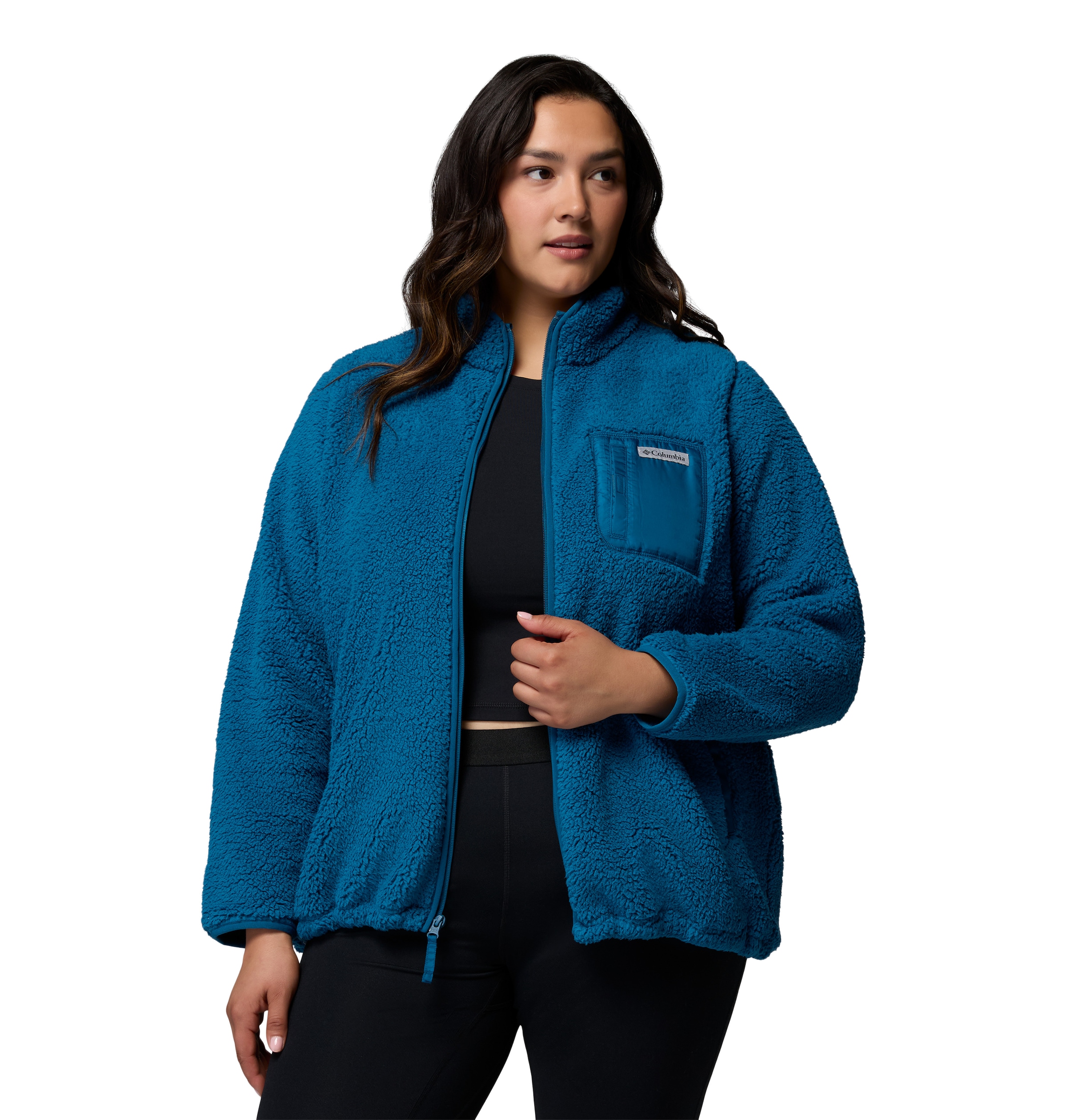Columbia Fleecejacke »West Bend Full Zip II« Langarm-Design, mit Reissverschluss, wasserabweisend, windabweisend