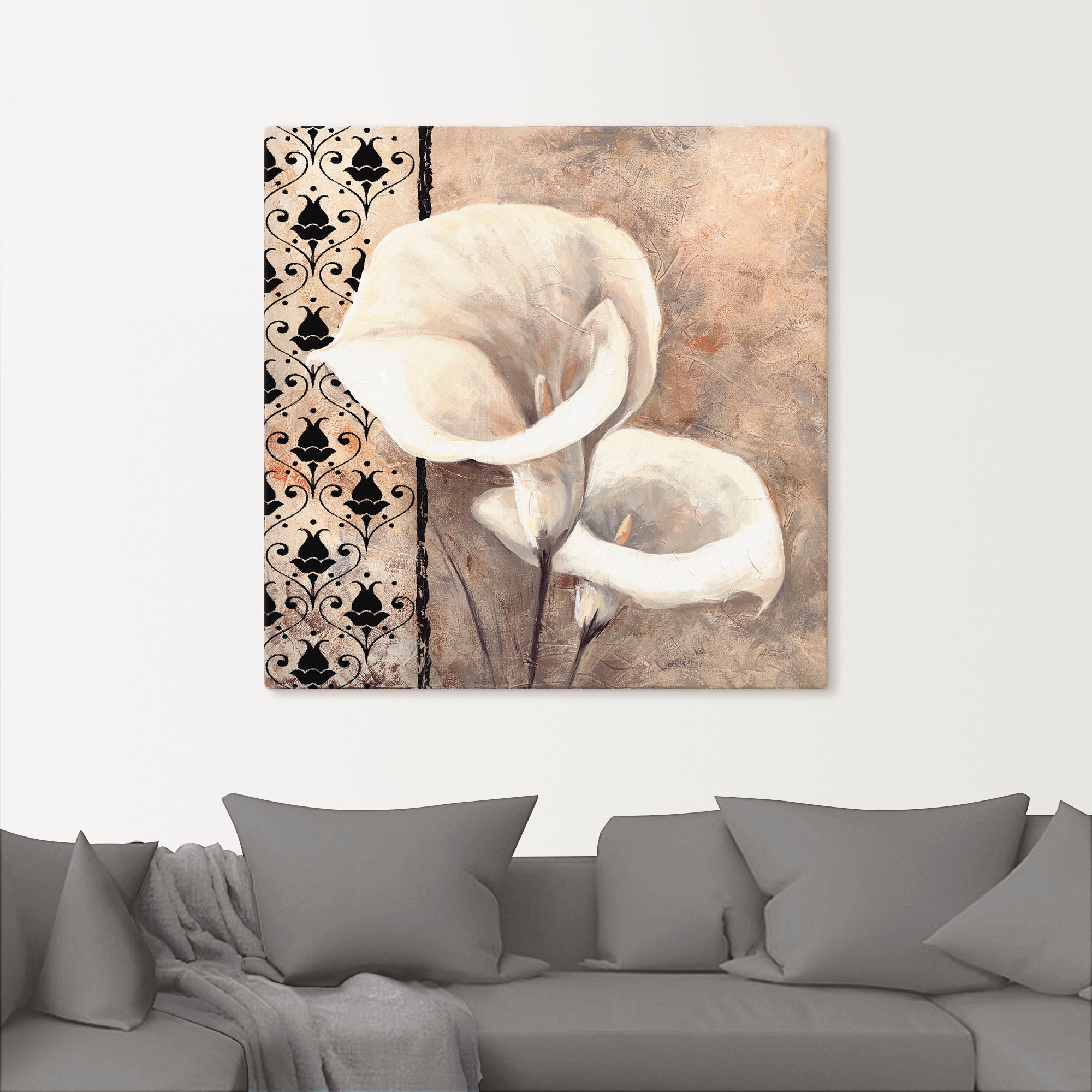 Artland Tableau sur toile »Klassische Callas« 1 cuis tlg. als Alubild, Outdoorbild, Leinwandbild, Poster in verschied. Grössen