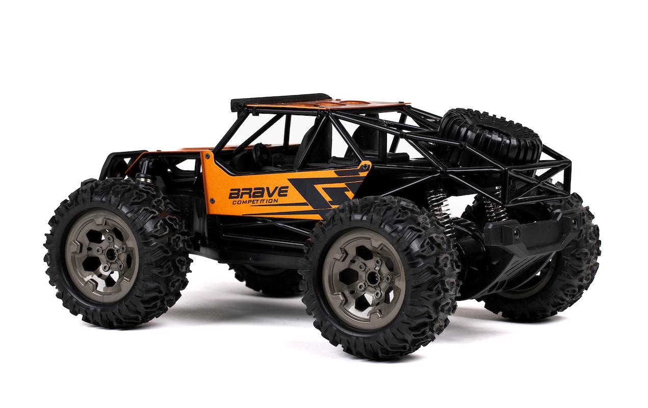   Spielzeug-Auto »TEC-TOY RC Brave 1:12« Robuster Offroad-Flitzer für rasante Fahrten im Gelände