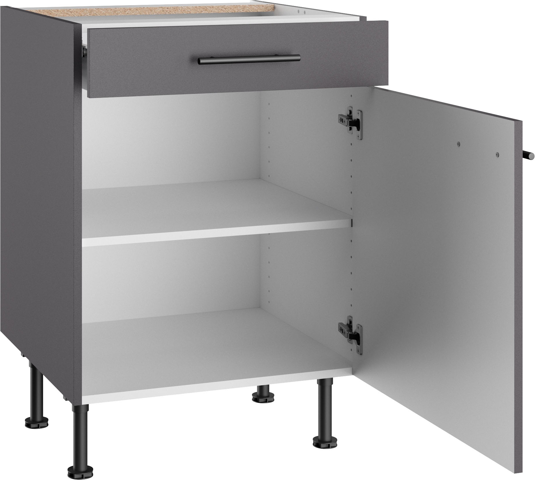 OPTIFIT Unterschrank »Fiona« Breite 60 cm, mit höhenverstellbaren Stellfüssen