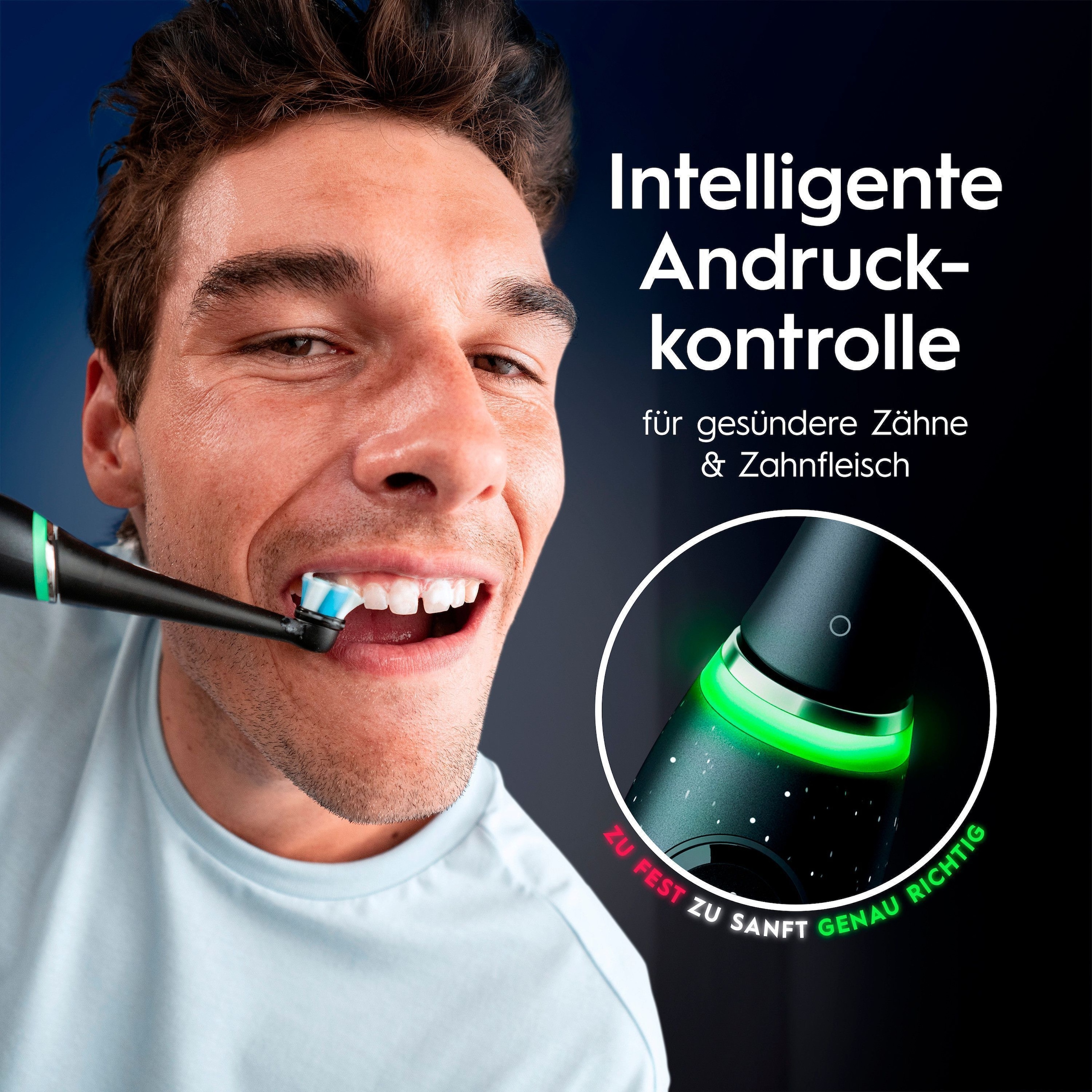 Oral-B Brosse à dents électrique »iO 10« 1 cuis Aufsteckbürsten Magnet-Technologie, iOsense, 7 Putzmodi, Farbdisplay & Lade-Reiseetui