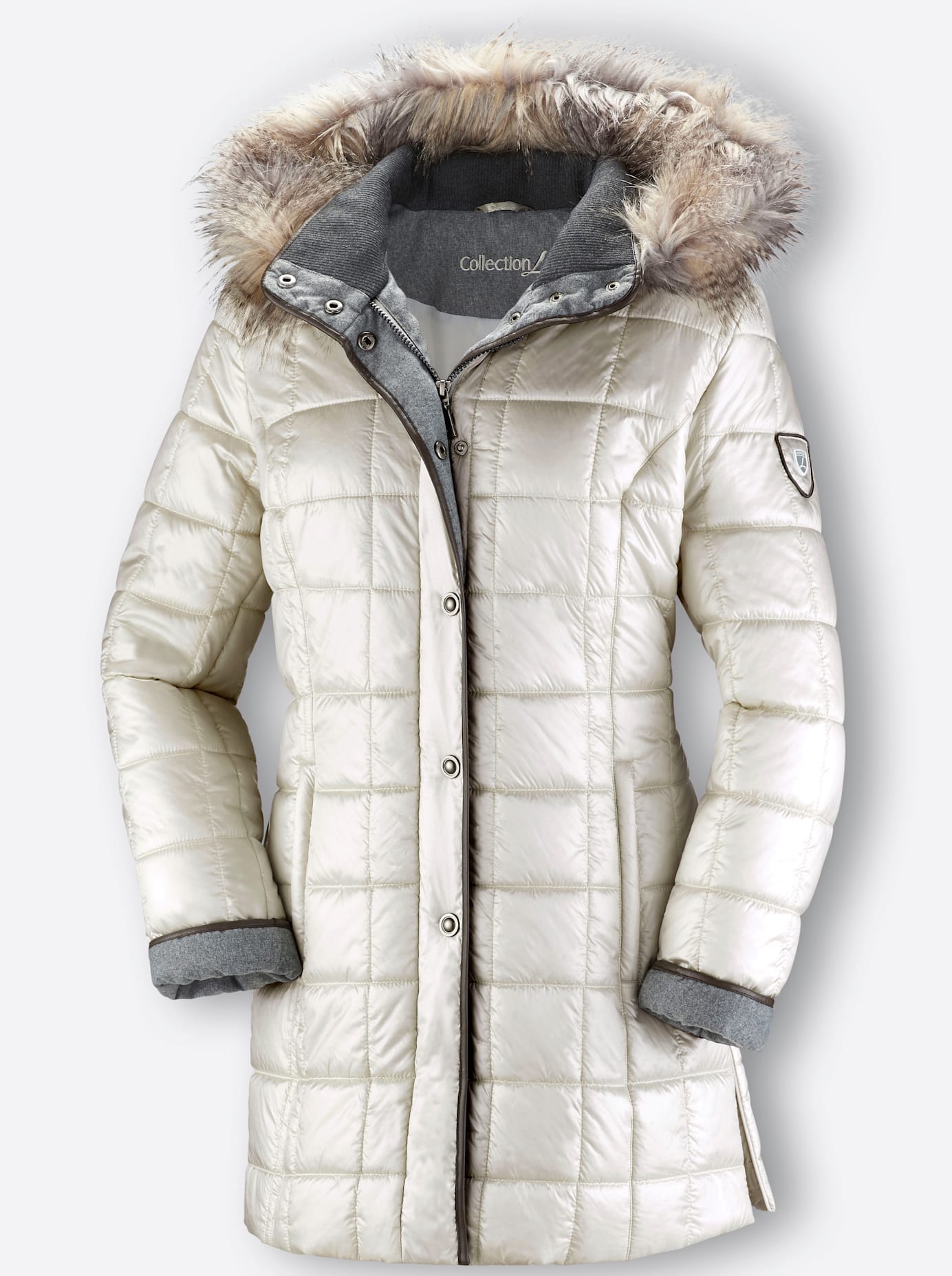 Casual Looks Steppjacke mit Kapuze