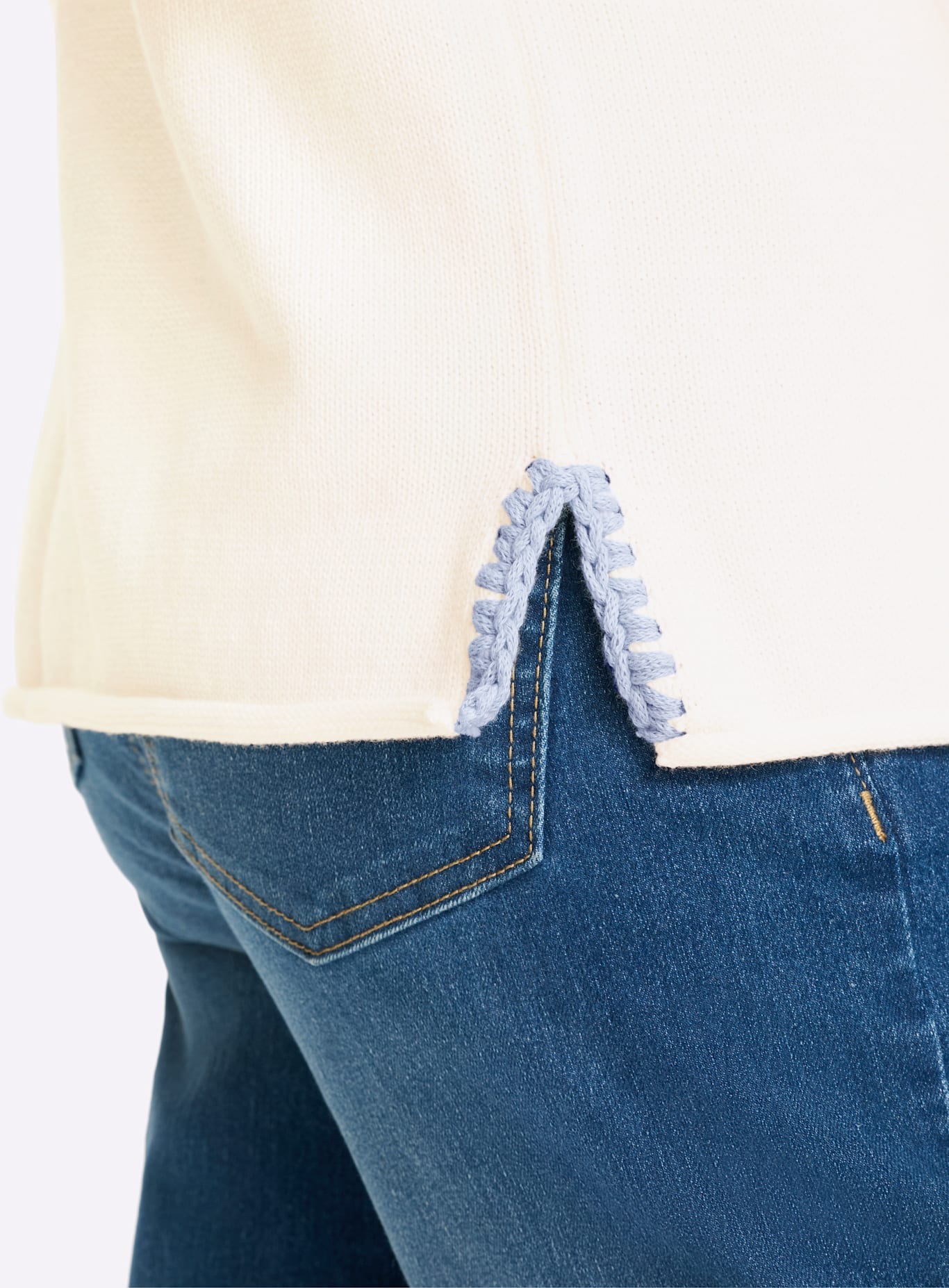 heine Pull à manches courtes »Halbarm-Pullover«