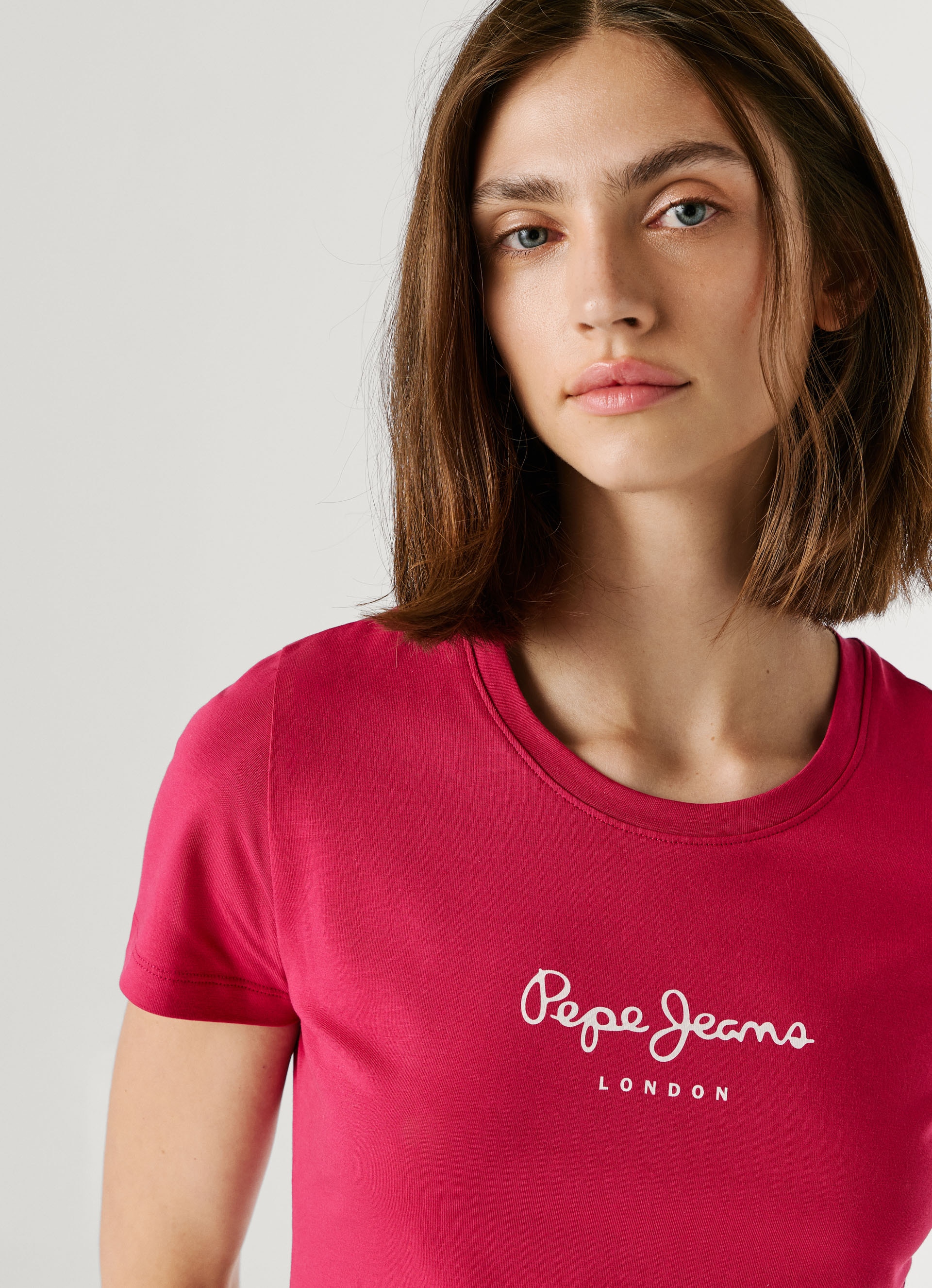 Pepe Jeans T-Shirt »NEW VIRGINIA« mit Logo-Print