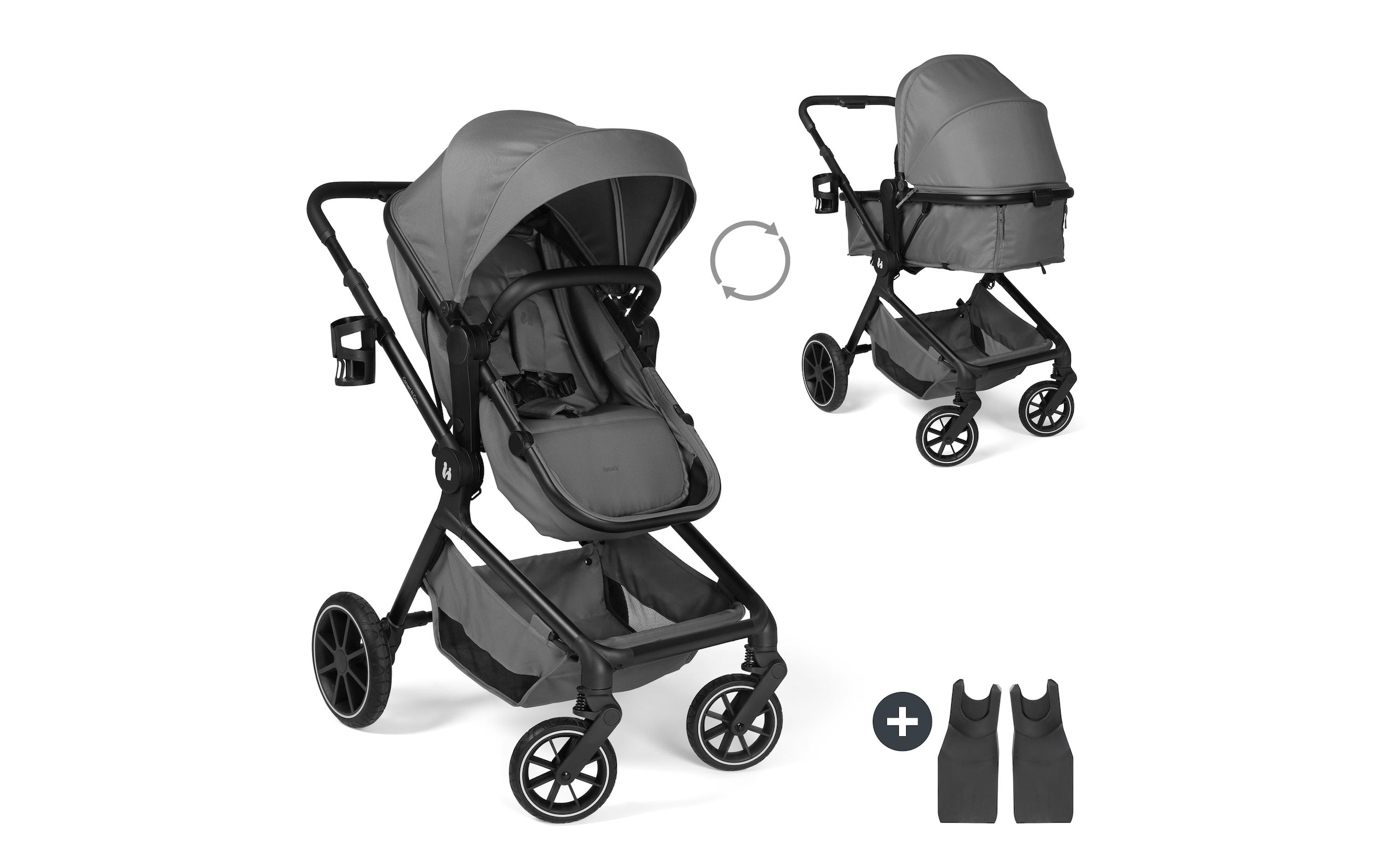 Hauck Poussette combinée »Convert N Care« 22 kilos