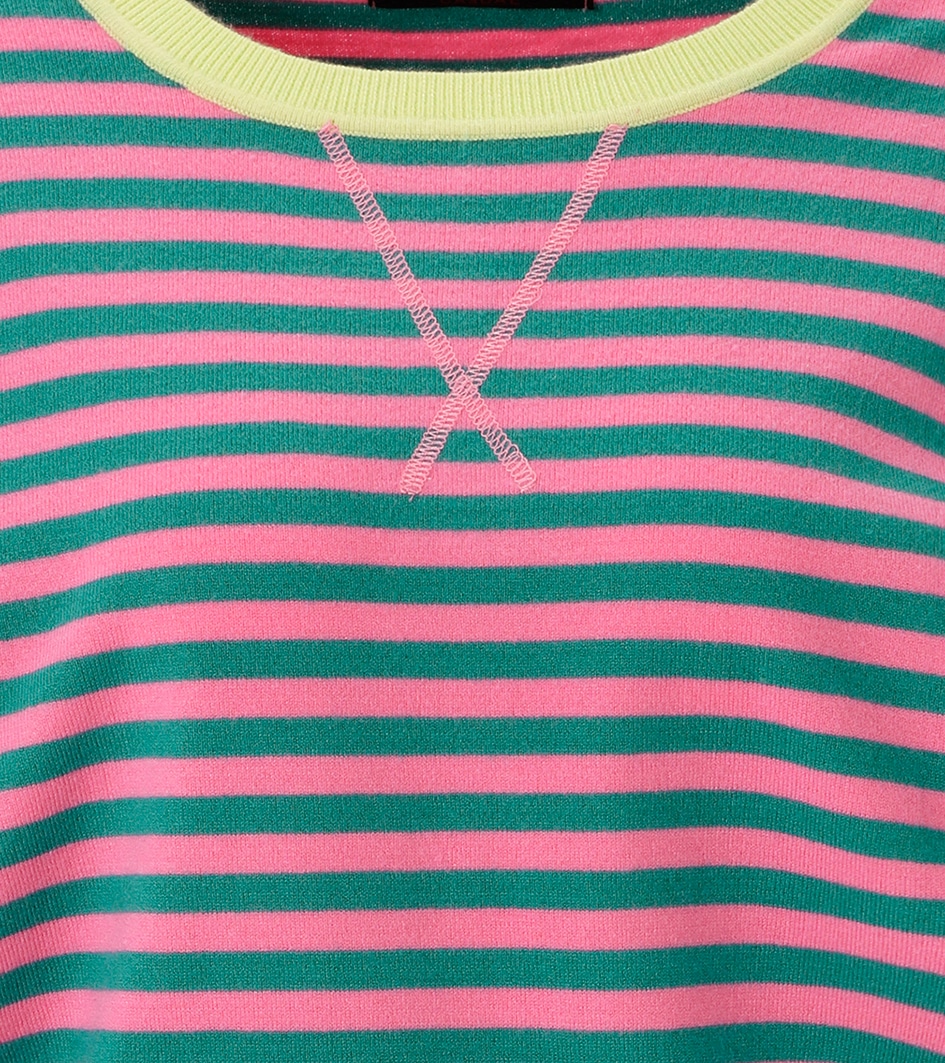 Aniston CASUAL Strickpullover im trendfarbenen Streifen-Dessin - NEUE KOLLEKTION