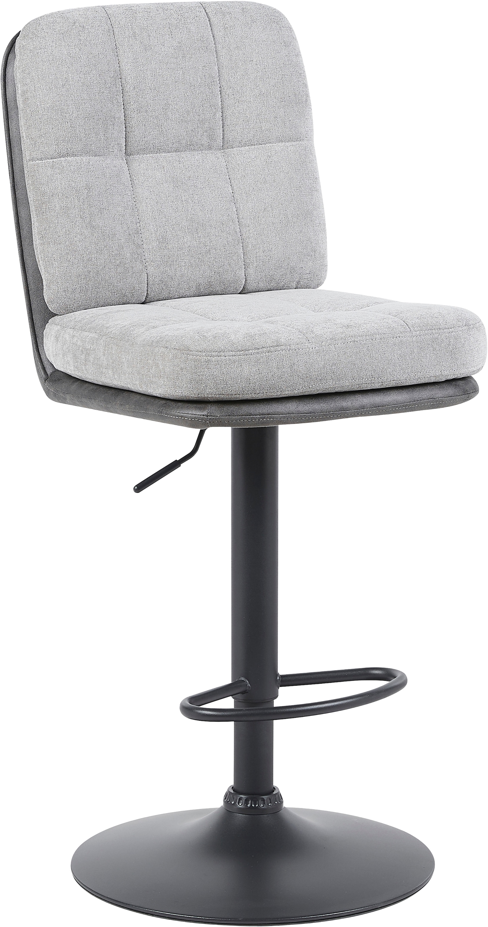 HELA Tabouret de bar »VILA« Ensemble, 2 cuis tlg. 360° drehbar, höhenverstellbar, Materialkombi