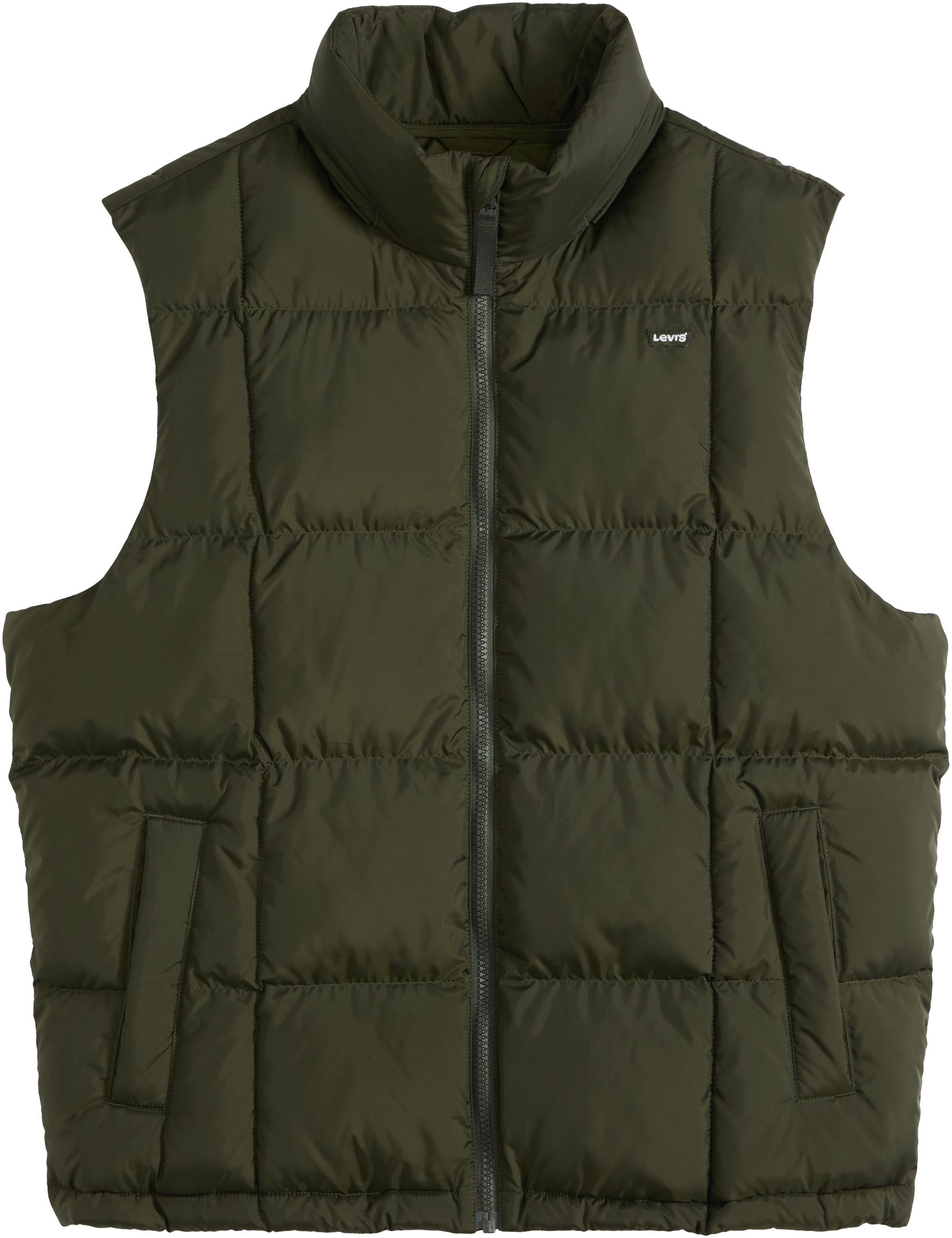 Levi's® Gilet matelassé »PIEDMONT VEST« col montant haut, fermeture éclair intégrale