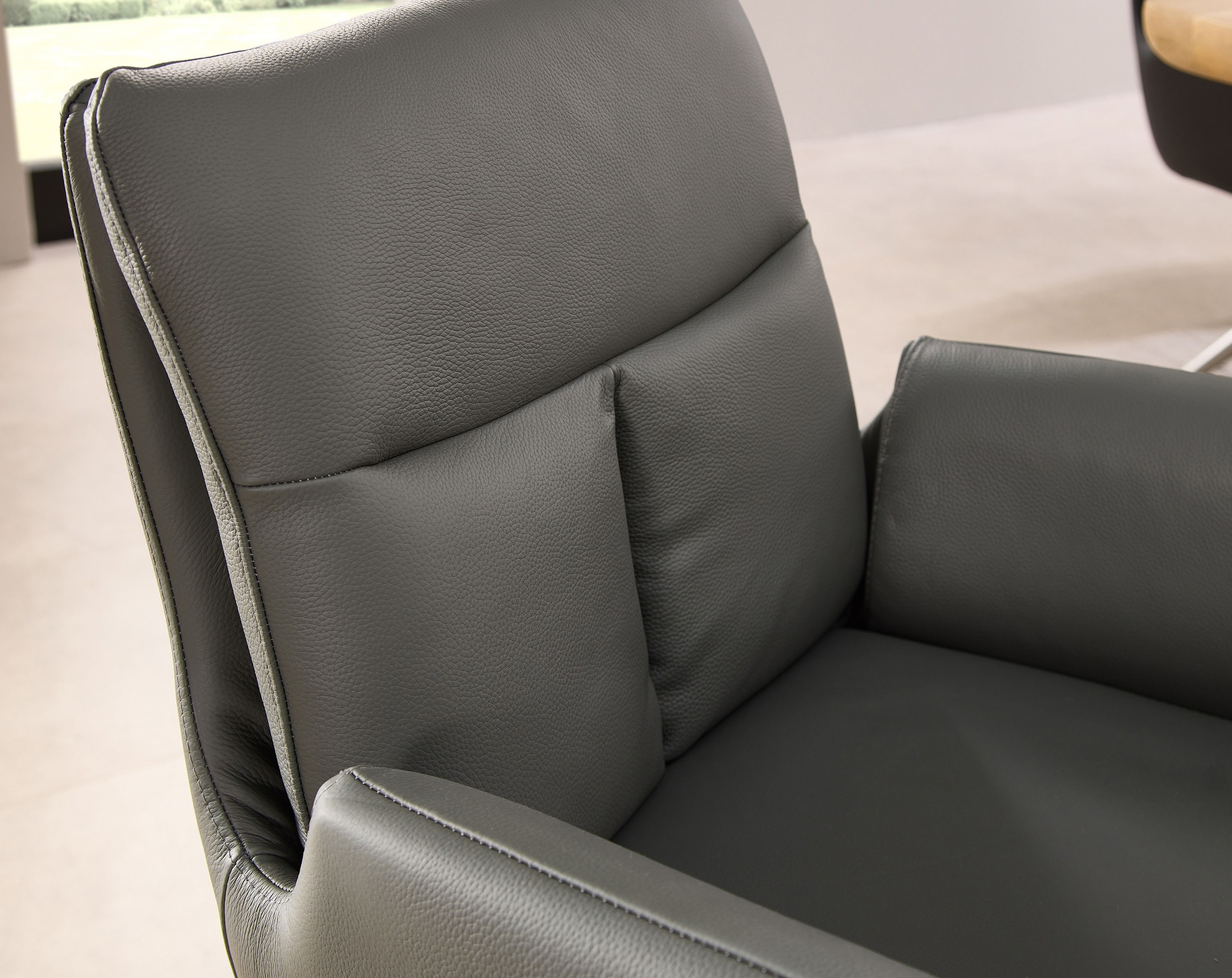 Stolkom Chaise avec accoudoirs »Sofia Premium BxHxT 61x93,5x67 cm« (Ensemble) 2 cuisLargeur 61 cm, pivotant à 360° avec retour automatique