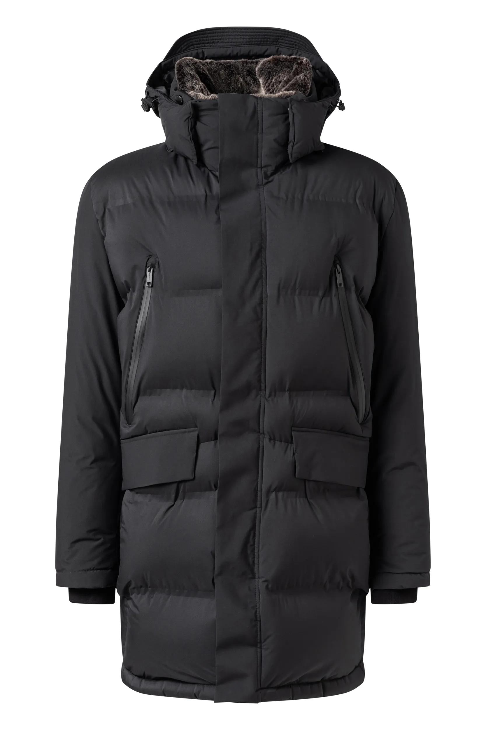 Strellson Parka »Ambience« avec capuche coupe régulière, matériau technique durable, détails amovibles