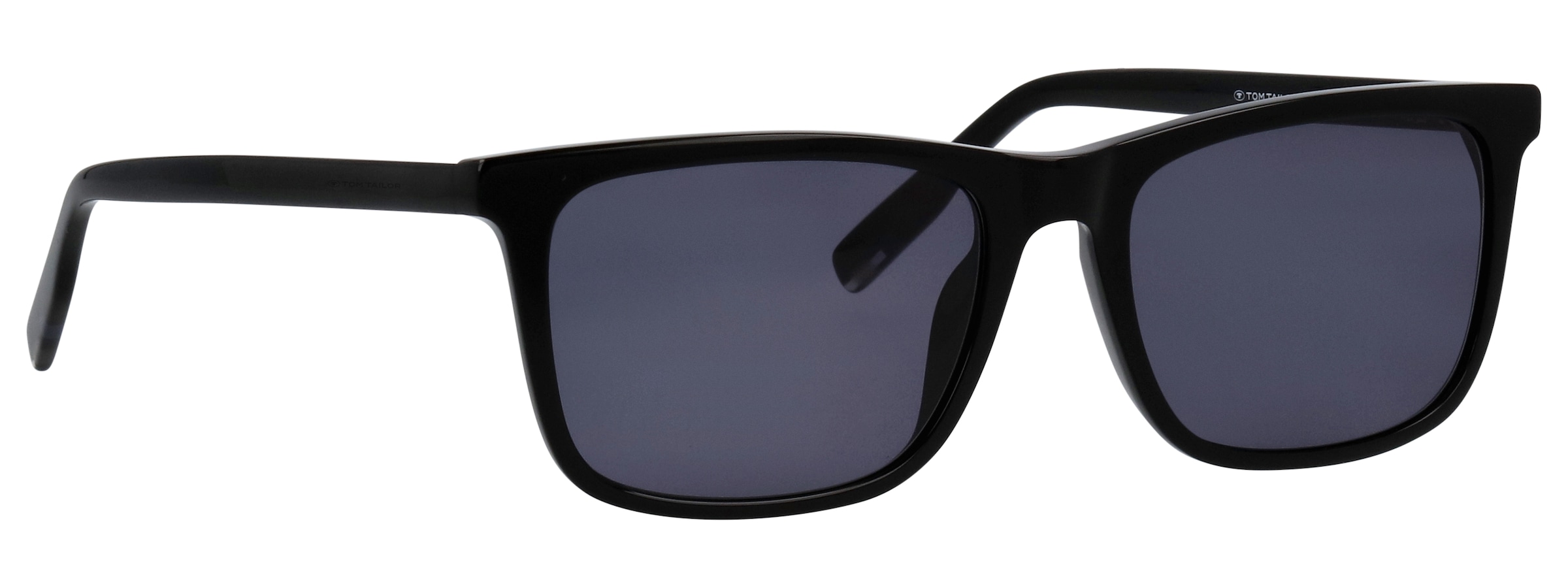 TOM TAILOR Lunettes de soleil »Modell 676012« Form Karree/Eckig, Logoschriftzug auf Bügel, Kunststofffassung