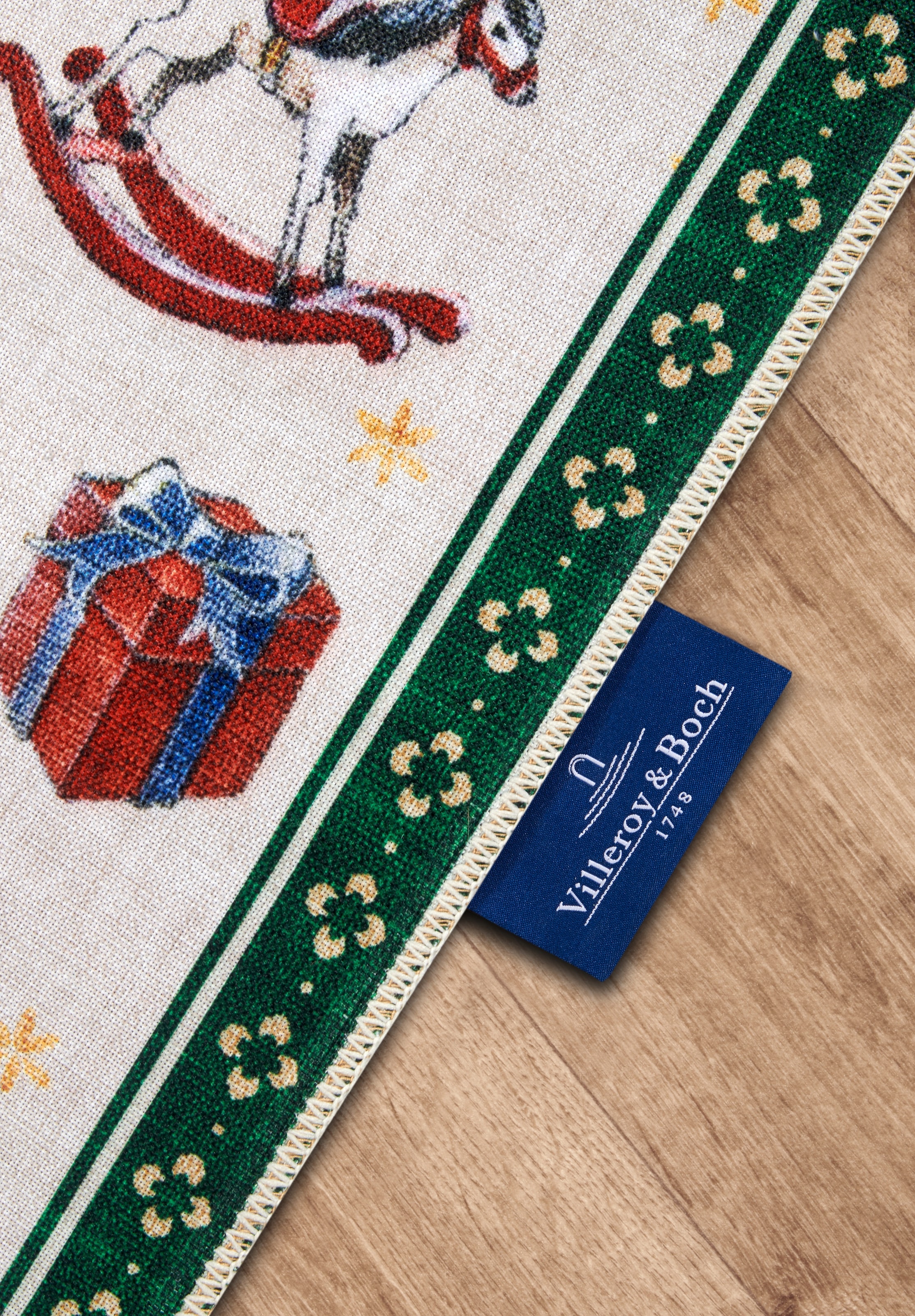 Villeroy & Boch »Nostalgic Toy's Delight, eckig, rund und Läufer« 3 mm Höhe Weihnachten, Wohnzimmer, Flur, Geschenk, Toys Delight, Dekoration