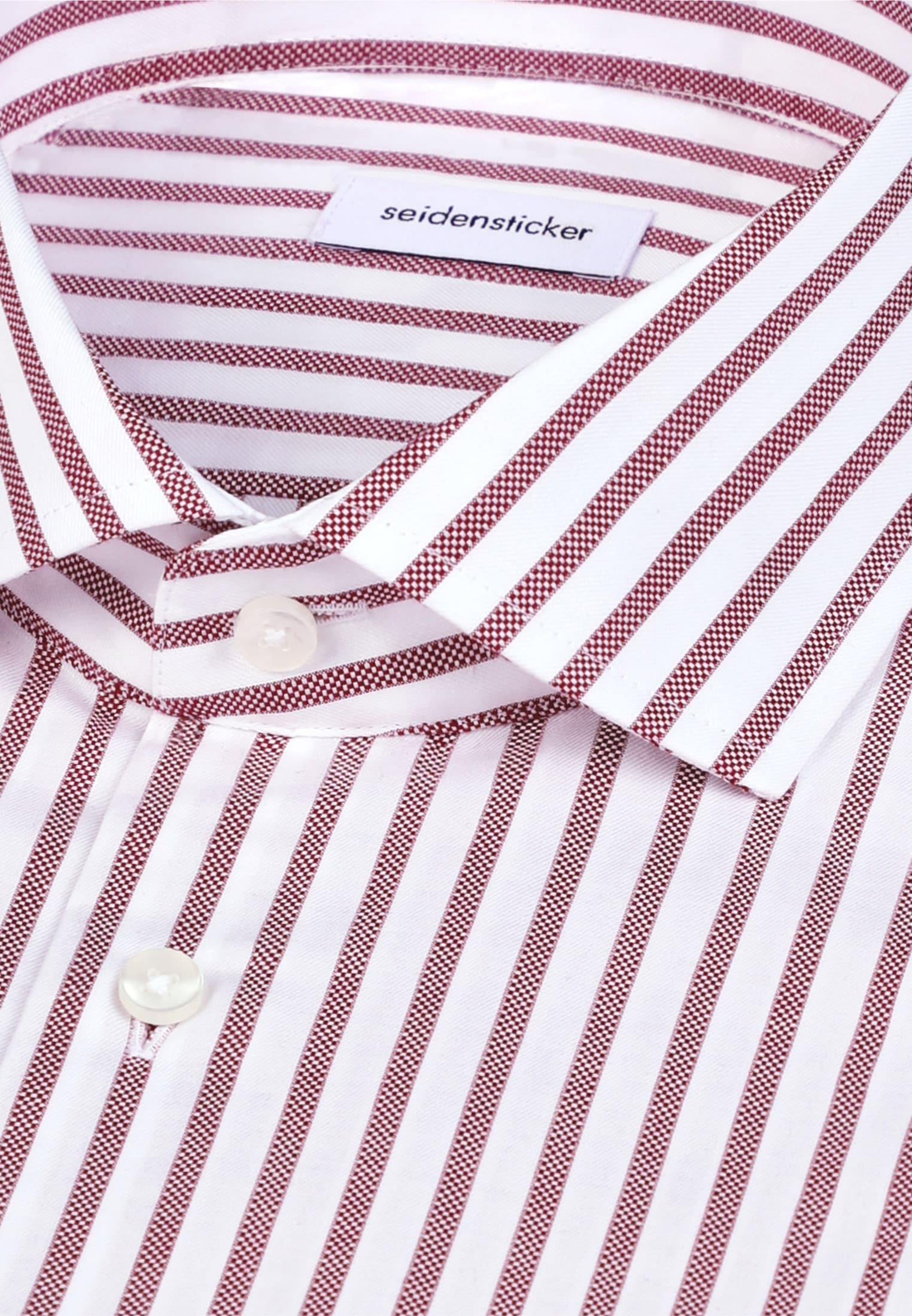 seidensticker Businesshemd »Schwarze Rose« Slim 1/1 Kentkragen Gestreift