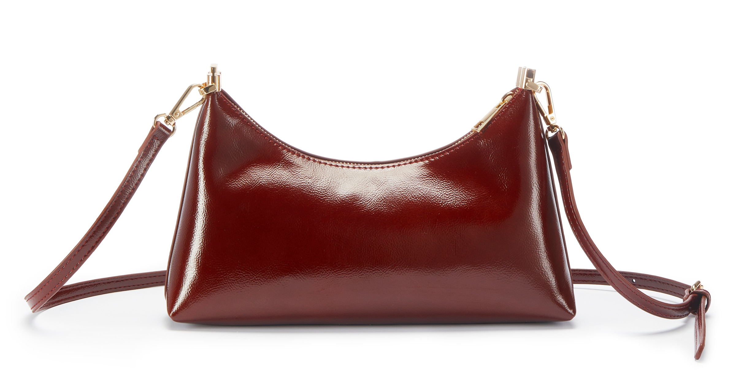 Vivance Sac à main »Minibag, Umhängetasche, Henkeltasche, Crossbody Bag« NOUVEAU sac à main femme à bandoulière en matériau brillant VEGAN