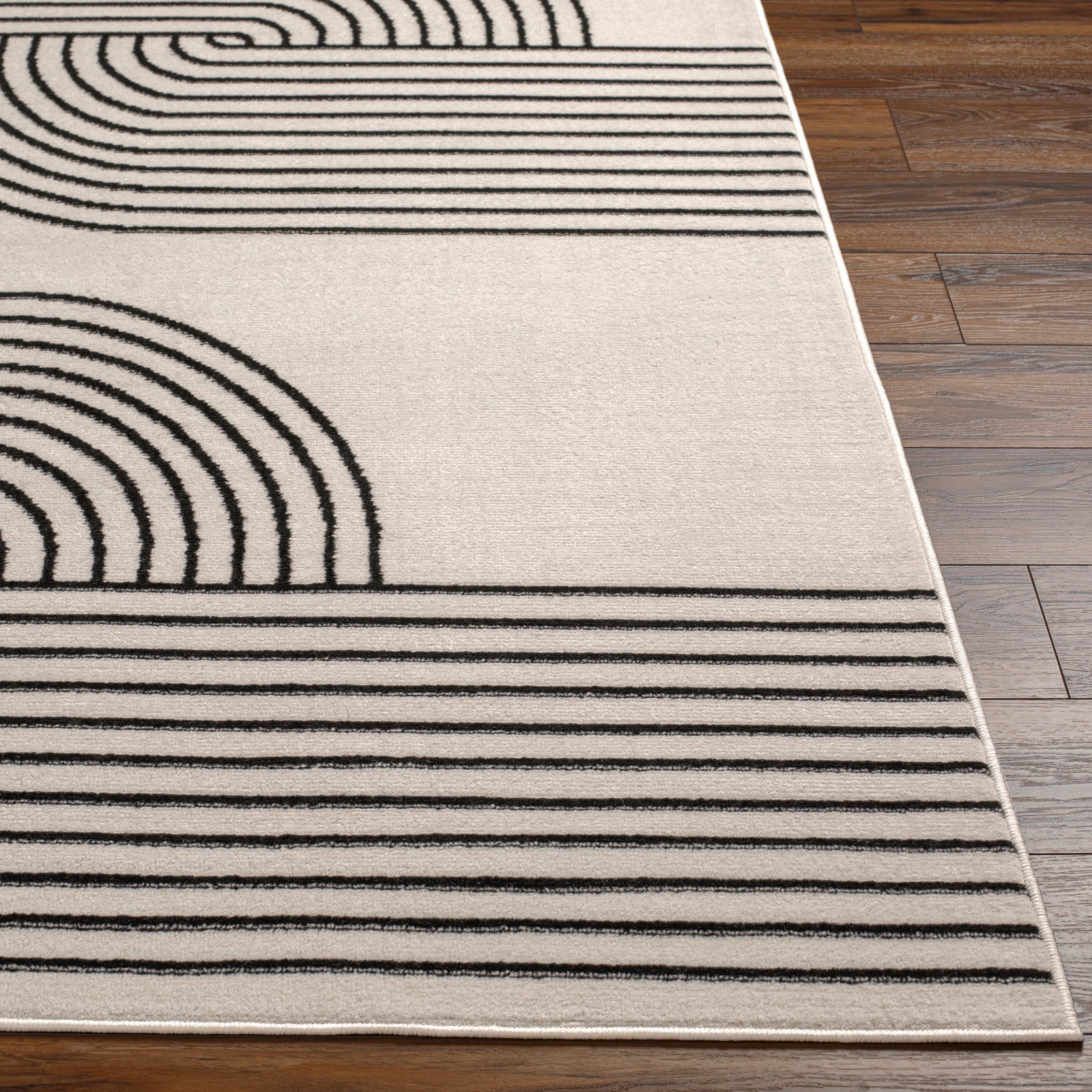 Livabliss Tapis »DEHLI« Rectangulaire 11 mm Höhe Skandinavischer Teppich, Moderner Kurzflor Boho-Wohnzimmerteppich