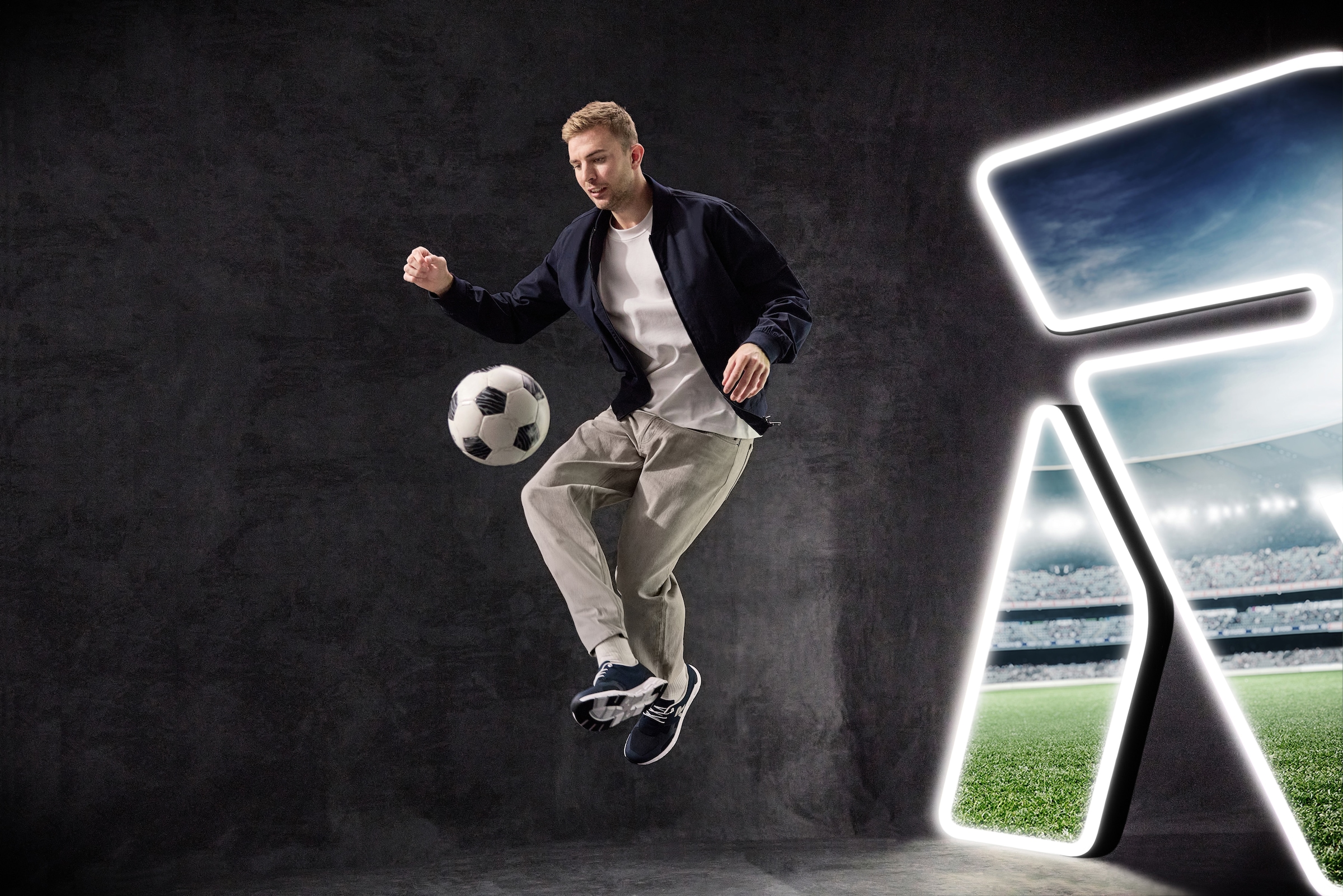 RIEKER Sport Baskets slip-on »Preston«  Running-Sneaker aus der neuen Christoph Kramer Kollektion
