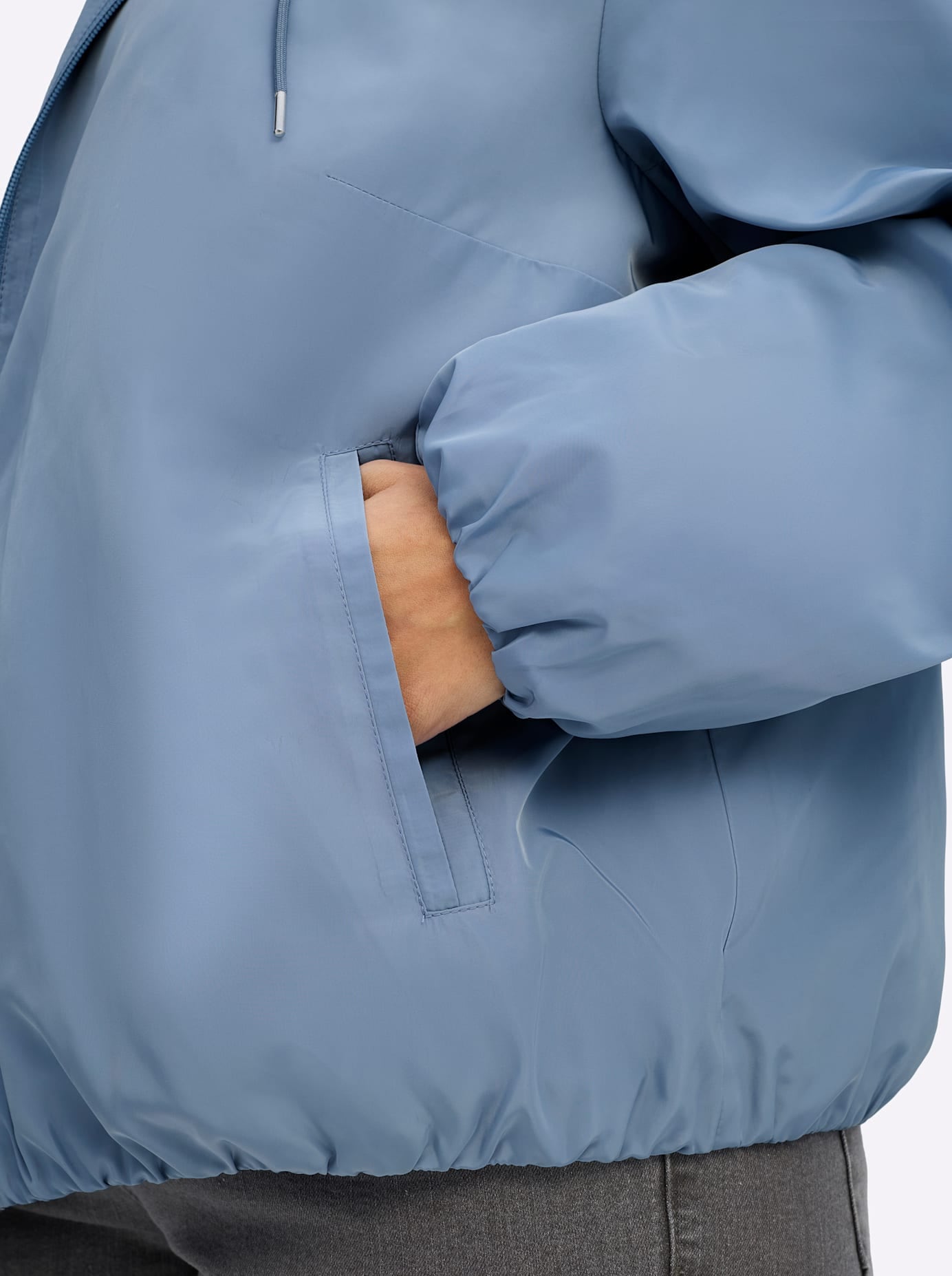 Sheego Blouson mit Kapuze