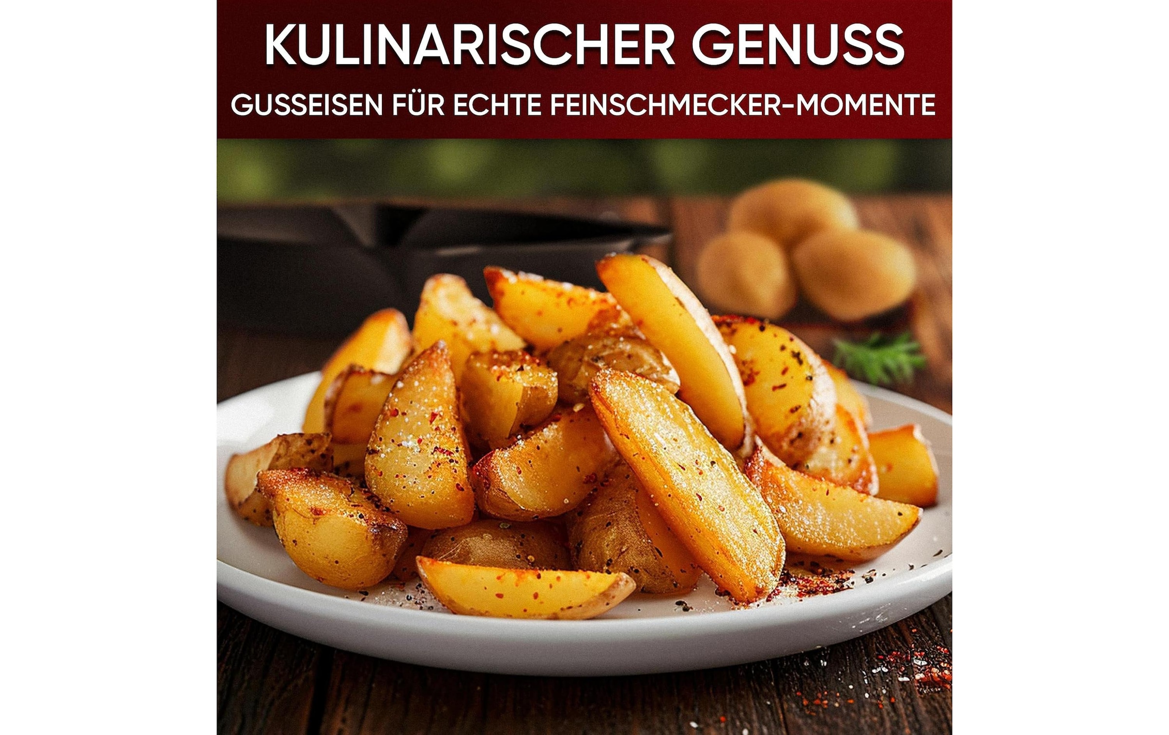   Bratpfanne »Gusskoenig Mini 6er Set« Gusseisen;Gas;Glaskeramik-Kochfeld;Induktion 6 Stk. tlg.