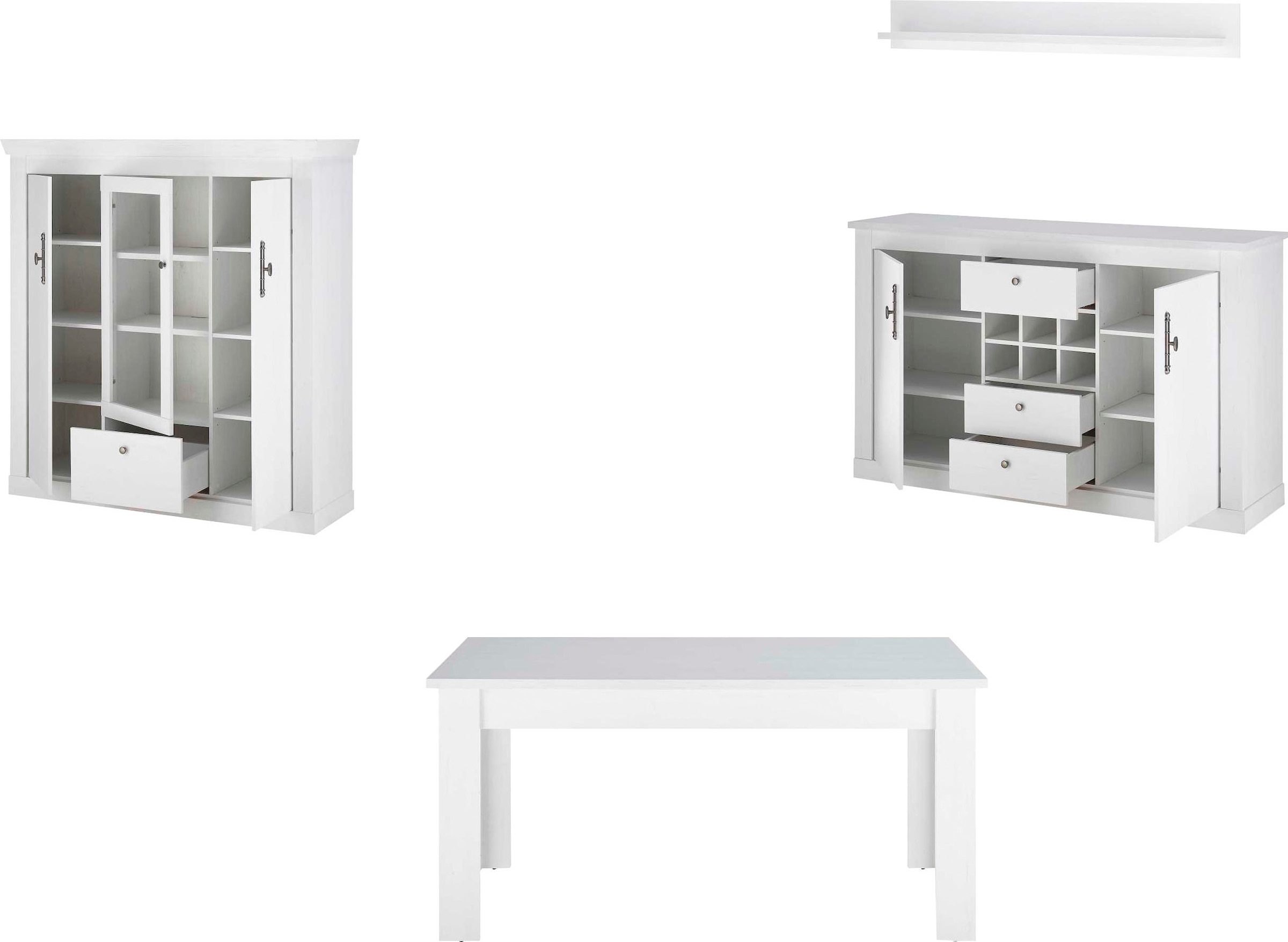 Home affaire Wohnwand »RAVENNA« 4 Stk. tlg.