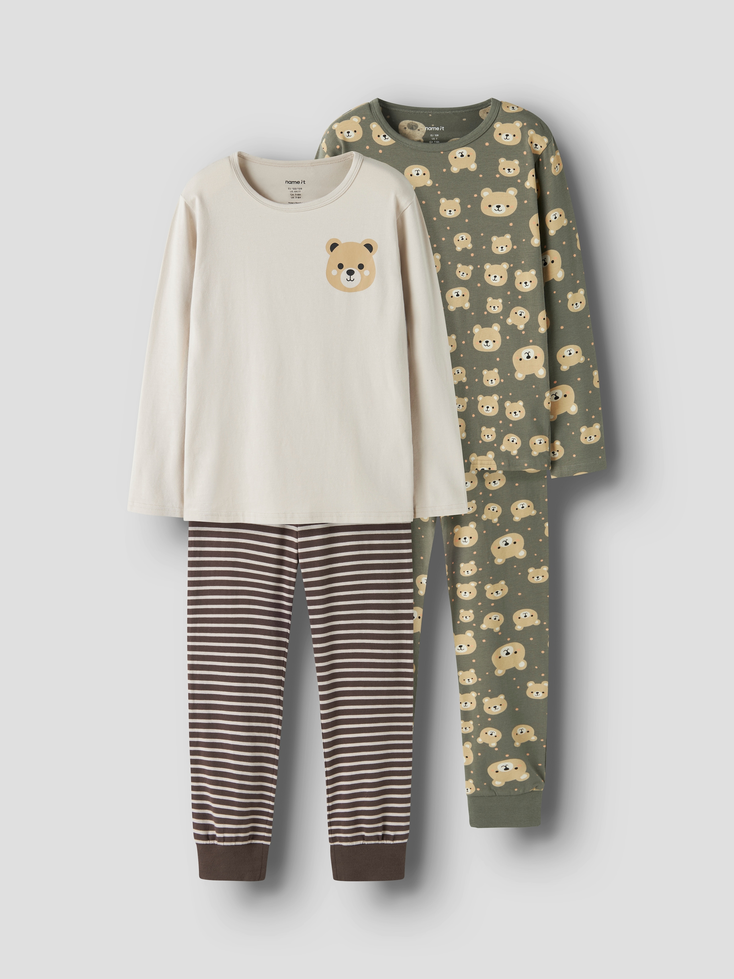 Name It Schlafanzug »NMMNIGHTSET 2P AOP NOOS« Packung, 2 tlg.