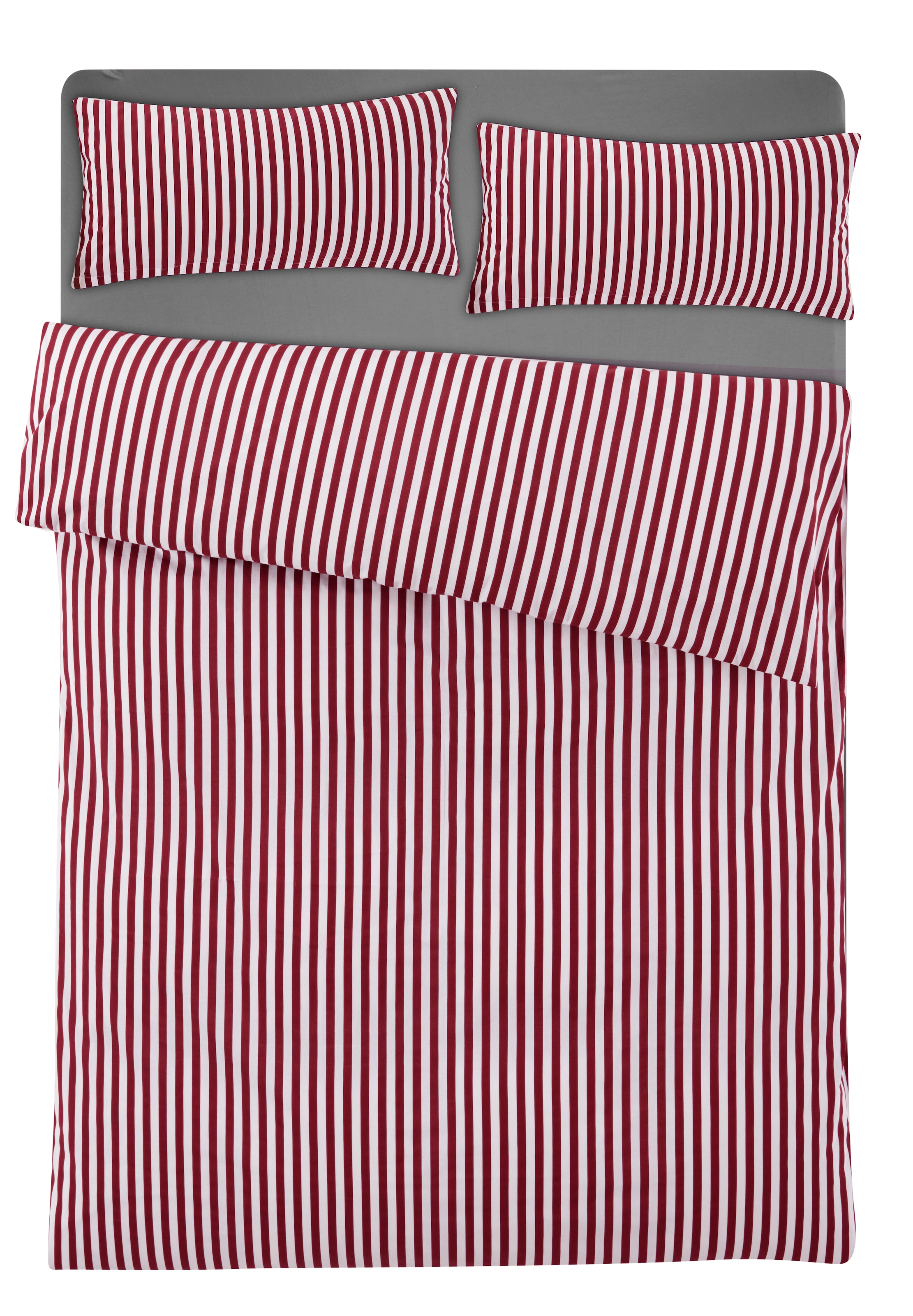 LeGer Home by Lena Gercke Linge de lit »Linnea« 2 en 100% coton, motif rayé